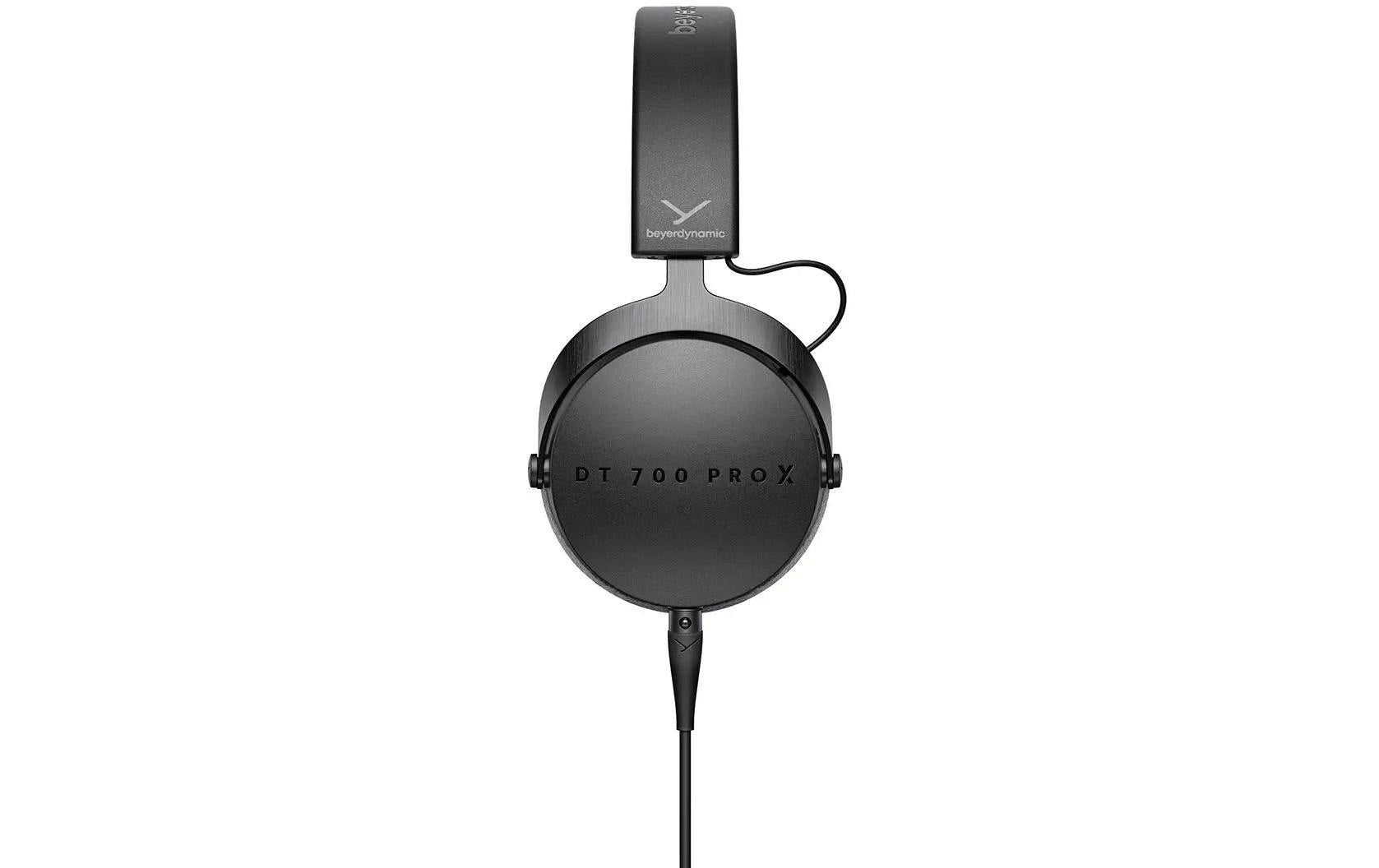 Beyerdynamic DT 700 Pro X (48 Ω) – Over-Ear Studiokopfhörer – geschlossen, 3,5 mm, abnehmbares Kabel – schwarz