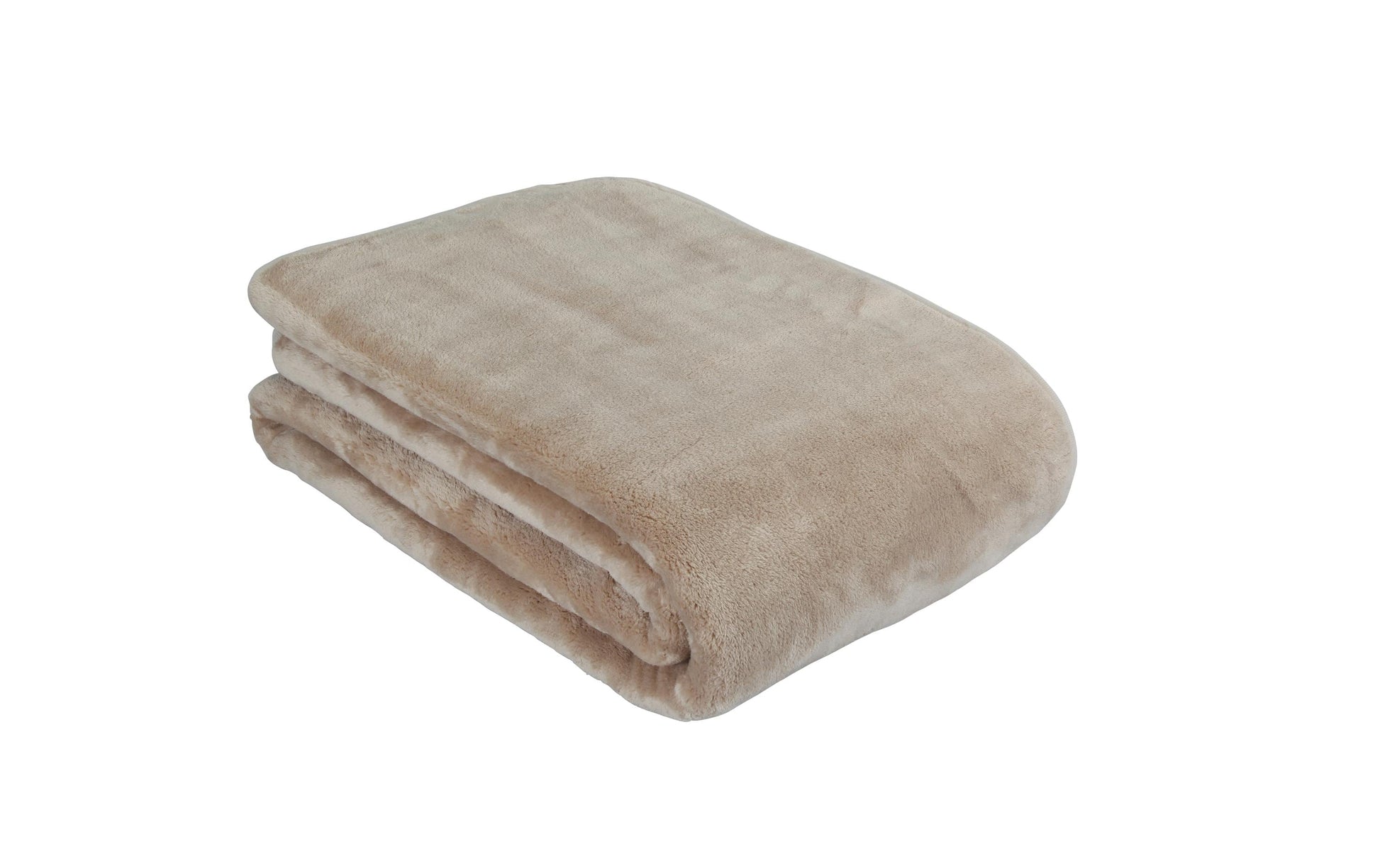 Eskimo Wohndecke – 150 × 200 cm, Micro-Polyester, Beige