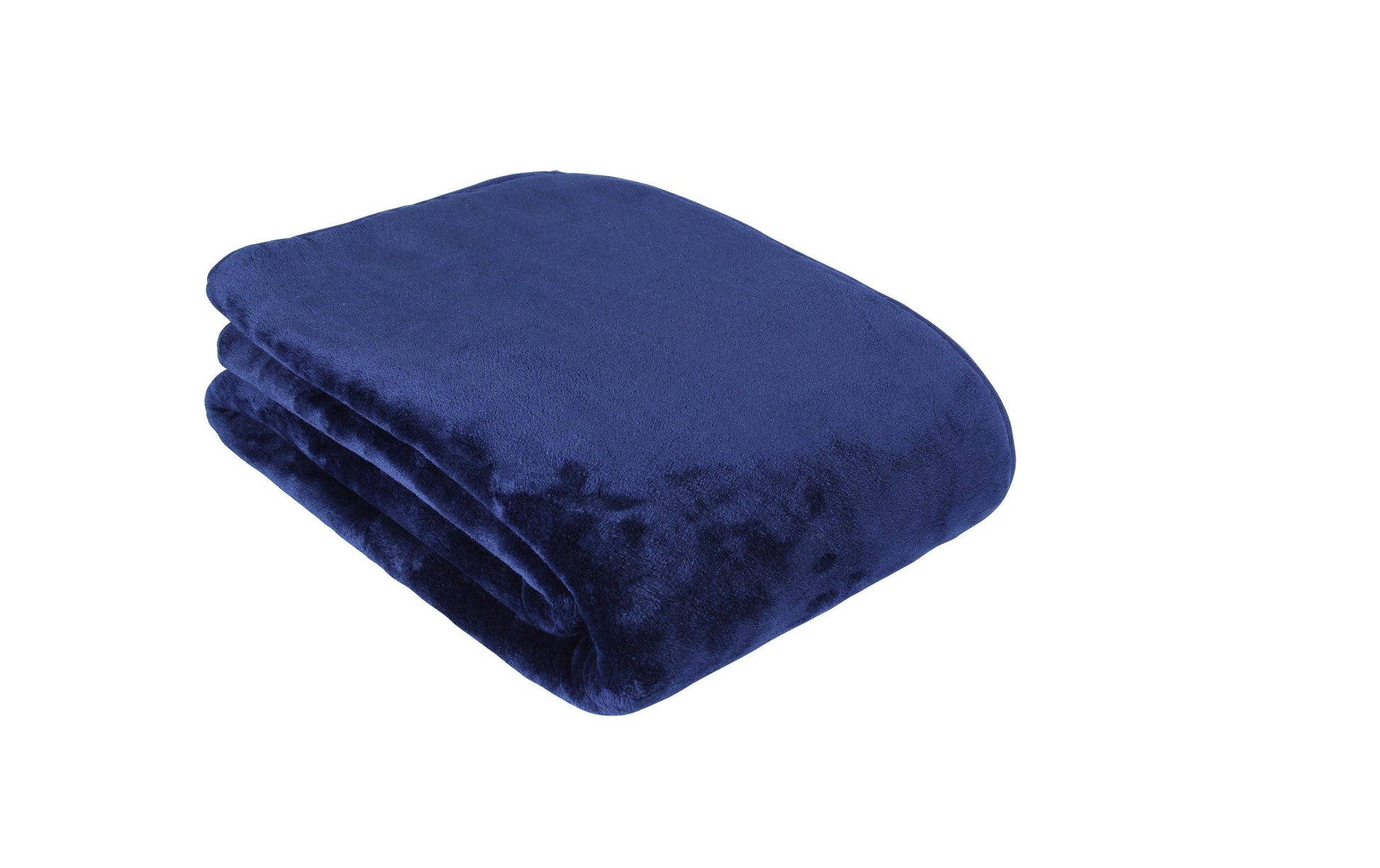 Eskimo Wohndecke Cashmina – 150 × 200 cm, Mikro-Polyester, Königsblau