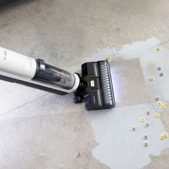 Polti Multiflächenreiniger ROLLYSTEAM WD30C – 450 W, Schmutzwassertank 0,8 l, Akkubetrieb, 21,6 V