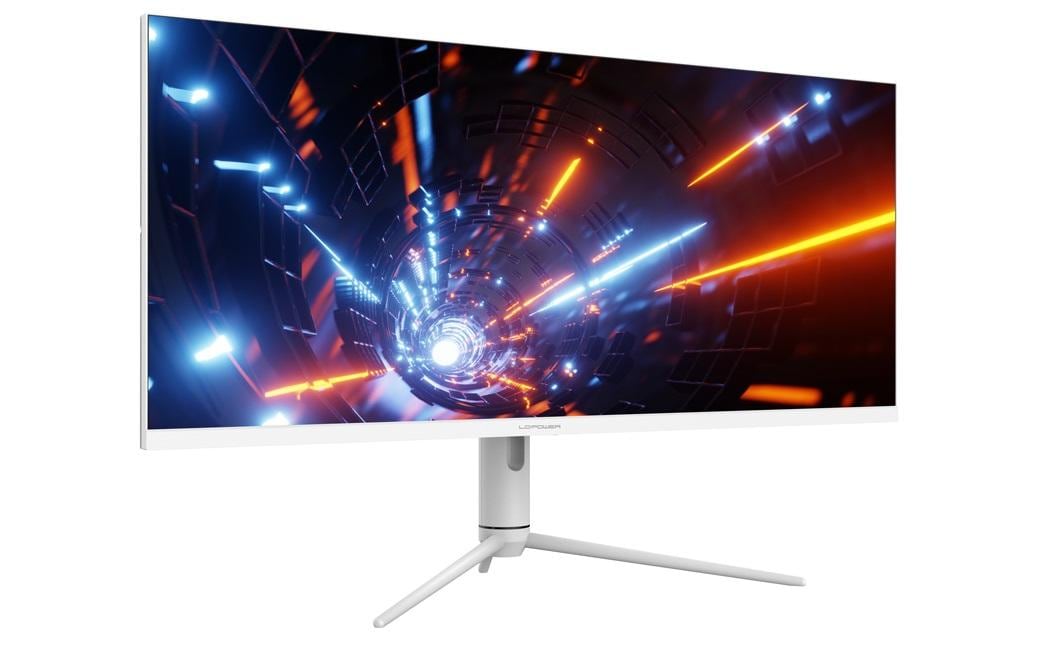 LC-Power LC-M40-UWQHD-144 – Monitor, 40", 3440 × 1440 (UWQHD), IPS, 144 Hz, 400 cd/m², Weiss