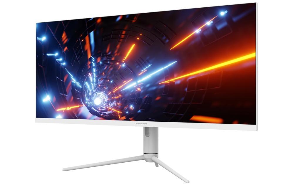 LC-Power LC-M40-UWQHD-144 – Monitor, 40", 3440 × 1440 (UWQHD), IPS, 144 Hz, 400 cd/m², Weiss