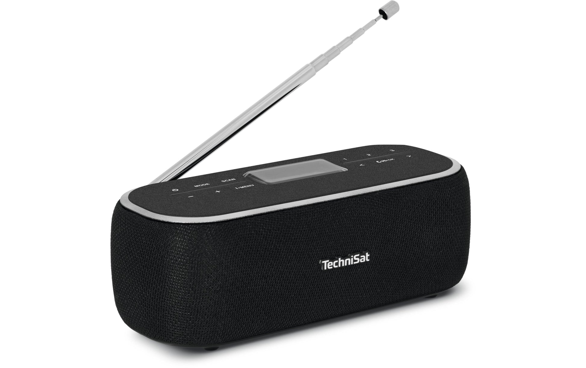 TechniSat DigitRadio BT 1 – Tragbares DAB+ Radio, UKW, Bluetooth, 9 h Akku – Schwarz