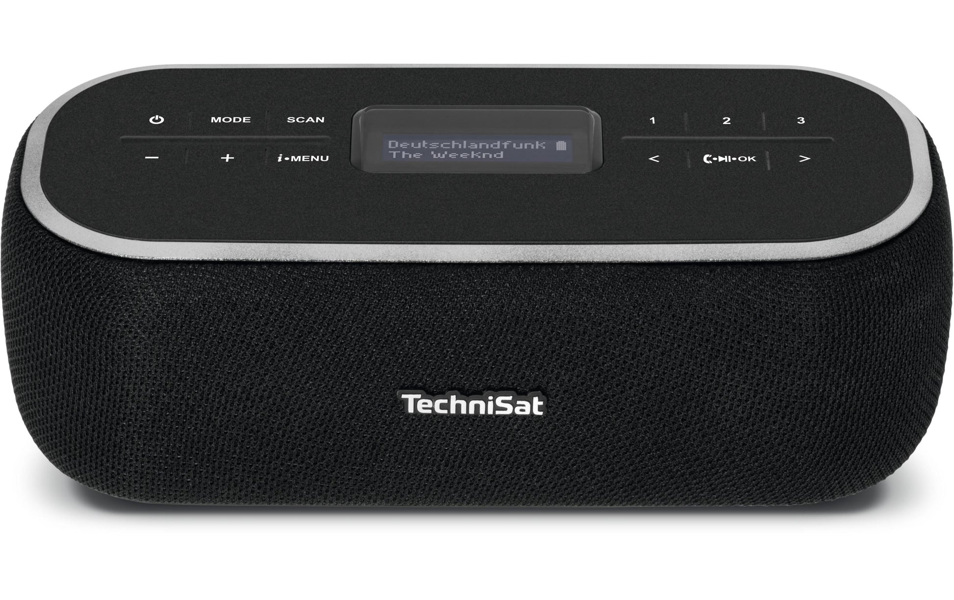 TechniSat DigitRadio BT 1 – Tragbares DAB+ Radio, UKW, Bluetooth, 9 h Akku – Schwarz