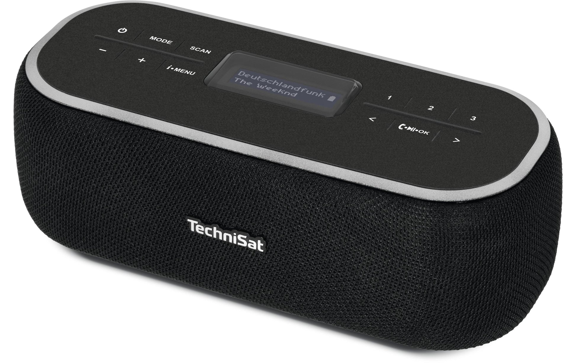 TechniSat DigitRadio BT 1 – Tragbares DAB+ Radio, UKW, Bluetooth, 9 h Akku – Schwarz