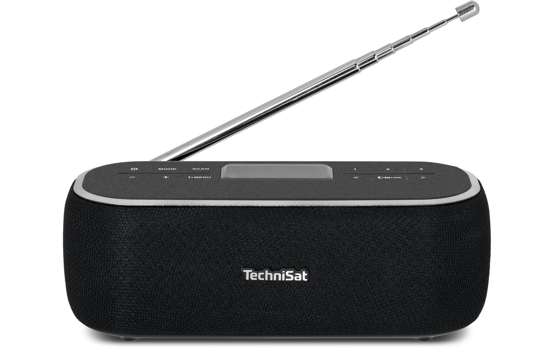 TechniSat DigitRadio BT 1 – Tragbares DAB+ Radio, UKW, Bluetooth, 9 h Akku – Schwarz