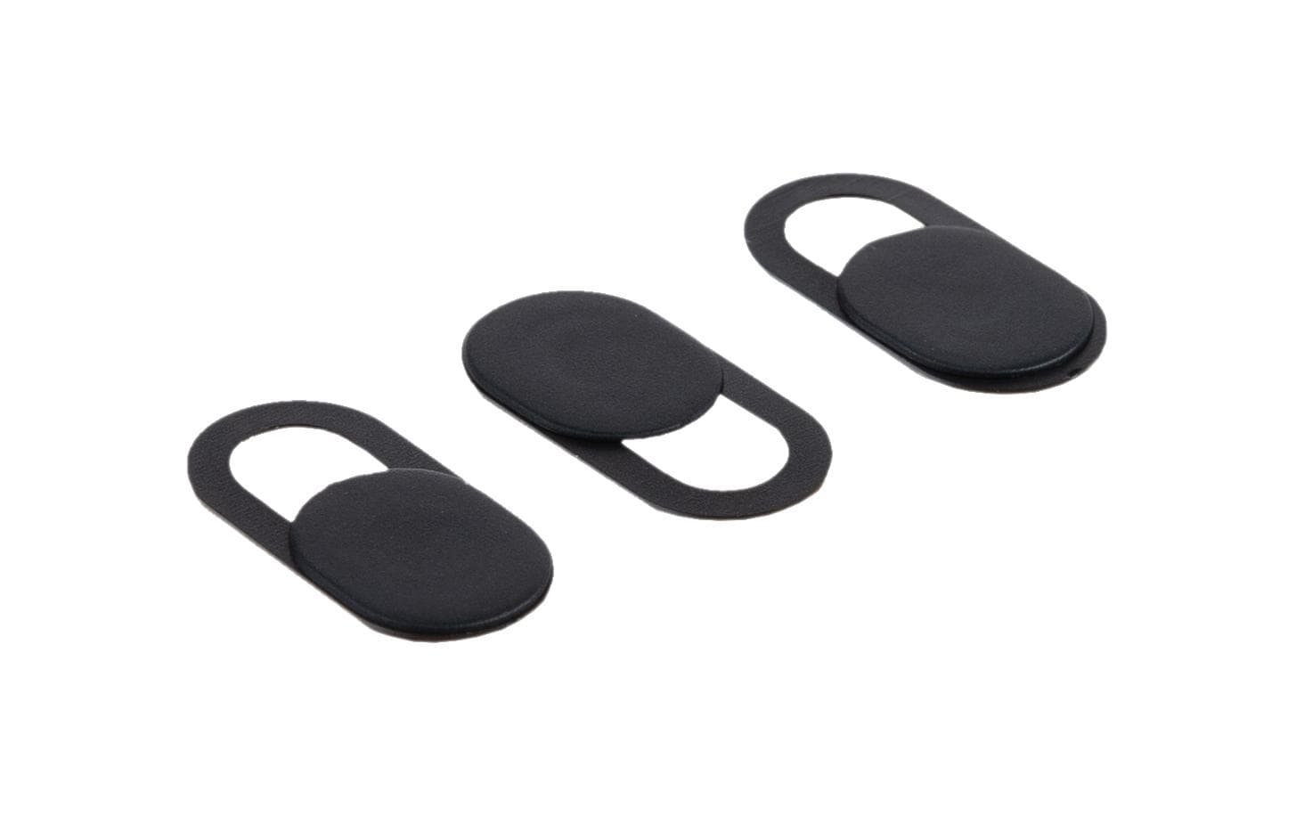 ONIT F01356 – Webcam-Abdeckung, 3er-Set, selbstklebend, Schwarz