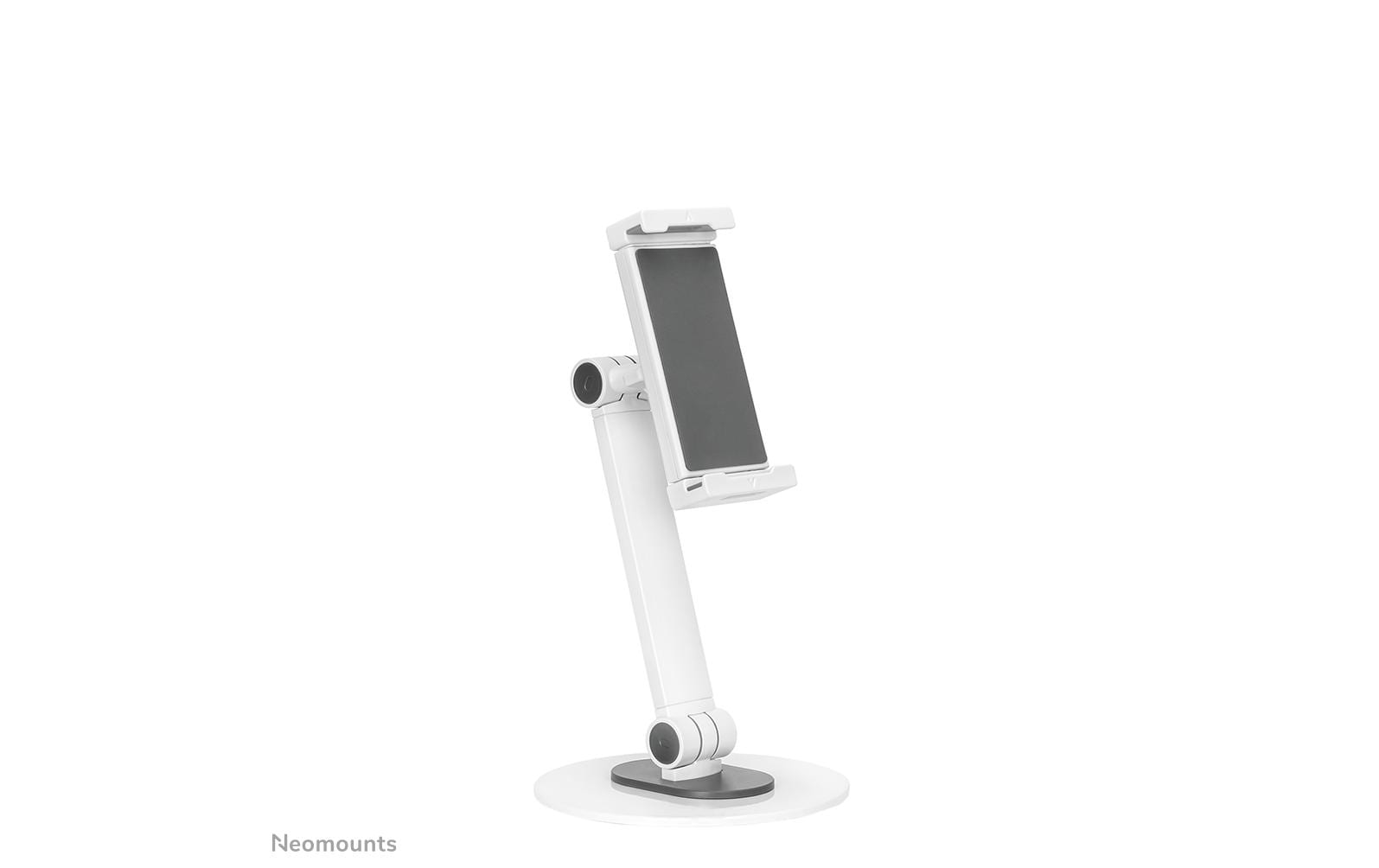Neomounts Tablet-Ständer – für 4,7–12,9″, drehbar, höhenverstellbar – Weiss