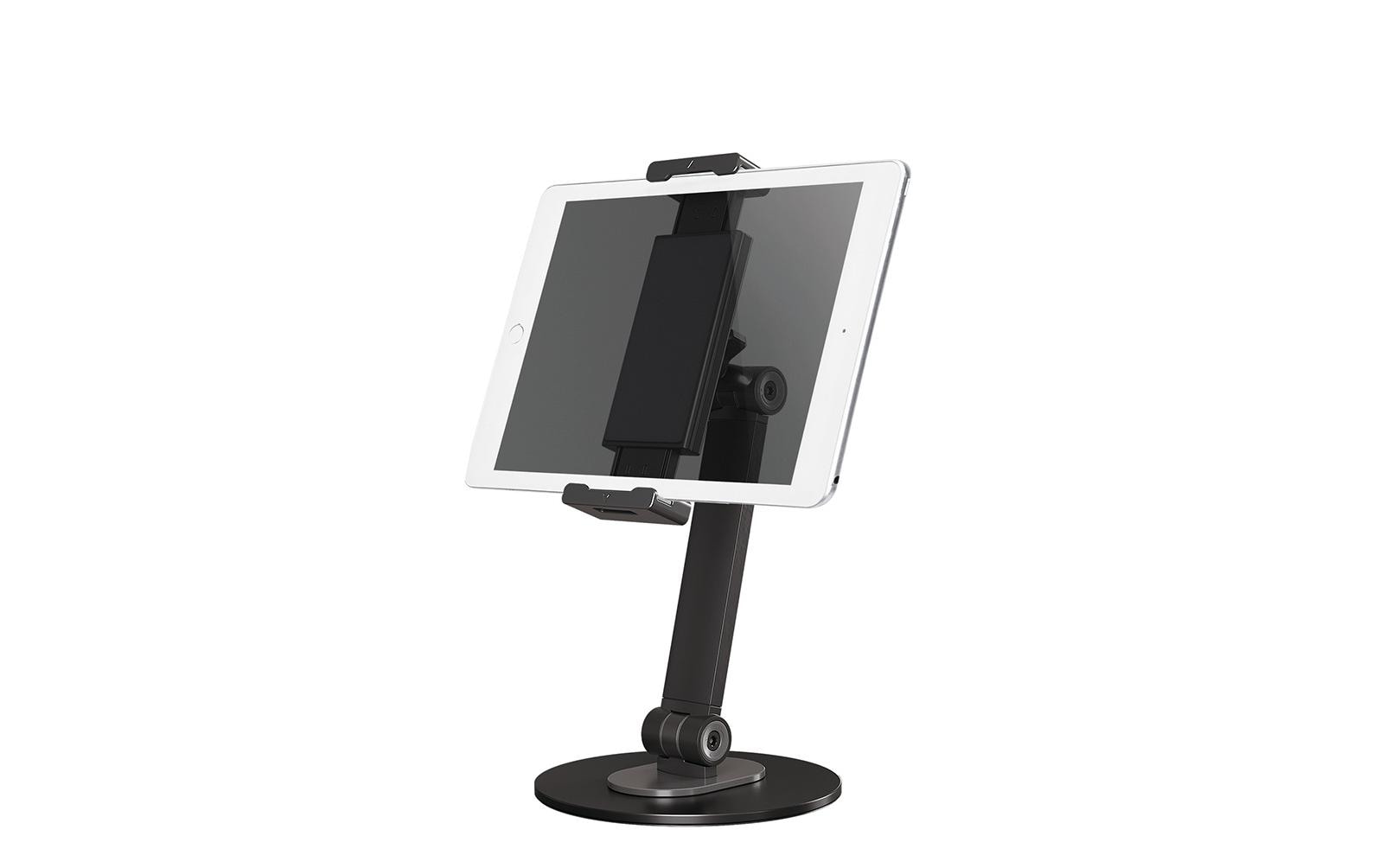 Neomounts Tablet-Ständer – für 4,7–12,9″, höhenverstellbar, drehbar – Schwarz