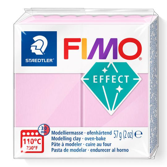 Staedtler Modelliermasse, Rosa, ofenhärtend (110 °C, 30 min), 57 g, 1 Stk.