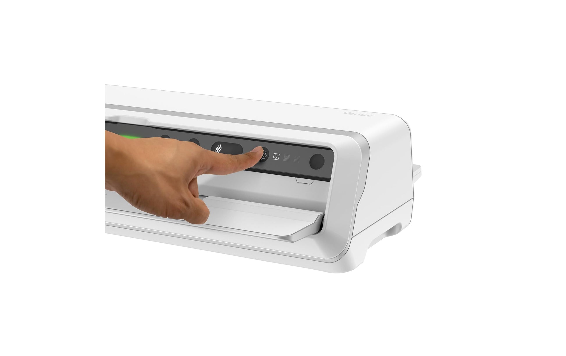 Fellowes Venus LX Laminiergerät A3 – Kalt-/Heisslaminator, bis 250 µm, 6 Rollen, 2'180 mm/min, weiss