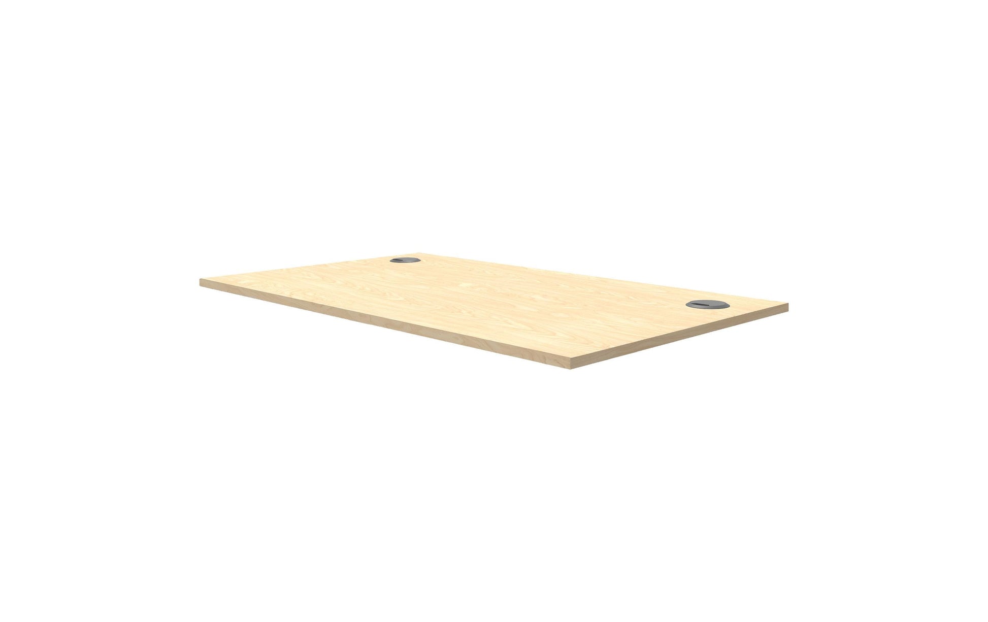Fellowes Tischplatte – 120 × 80 × 2,5 cm – Ahorn – für Levado, Cambio