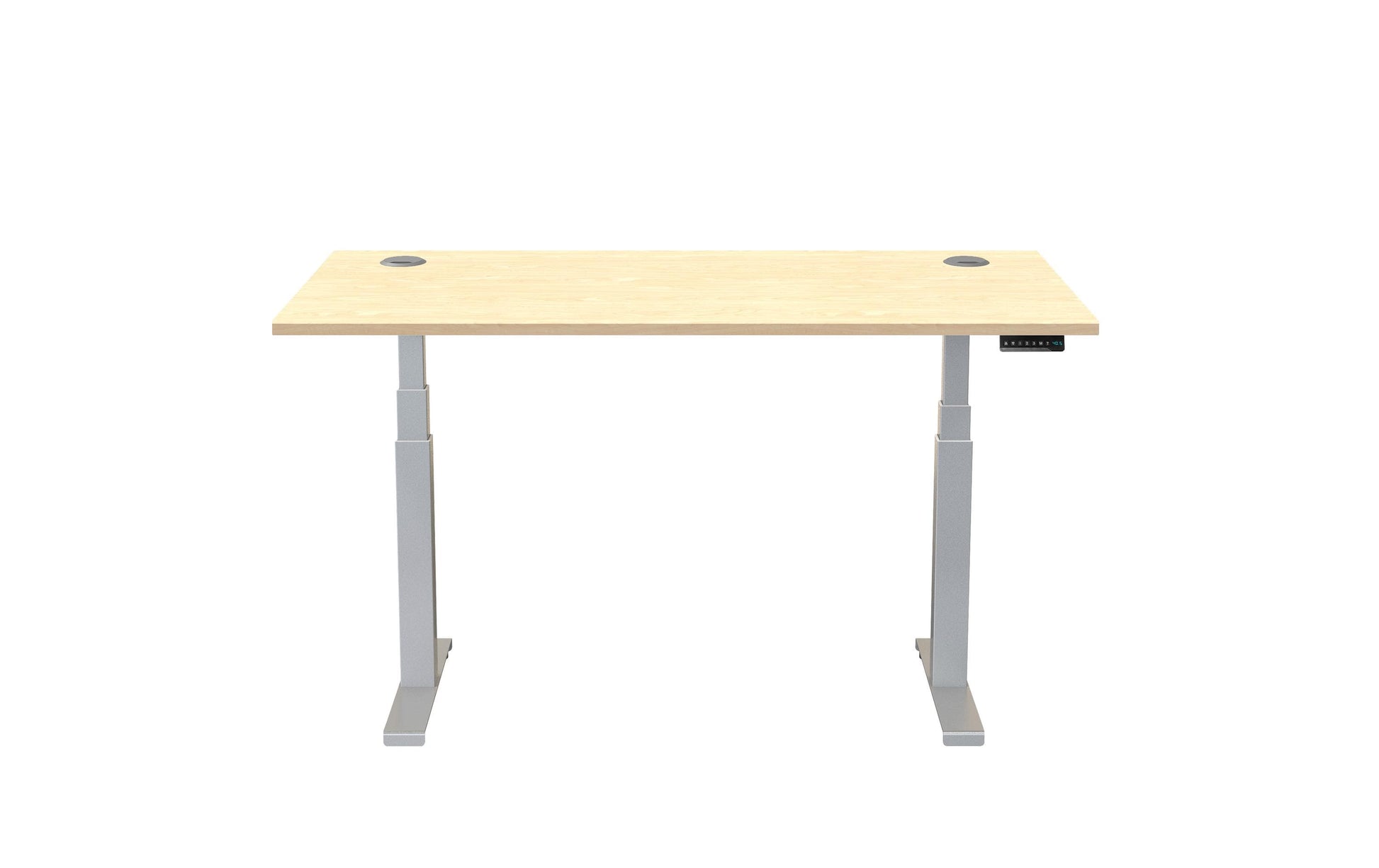 Fellowes Tischplatte – 120 × 80 × 2,5 cm – Ahorn – für Levado, Cambio