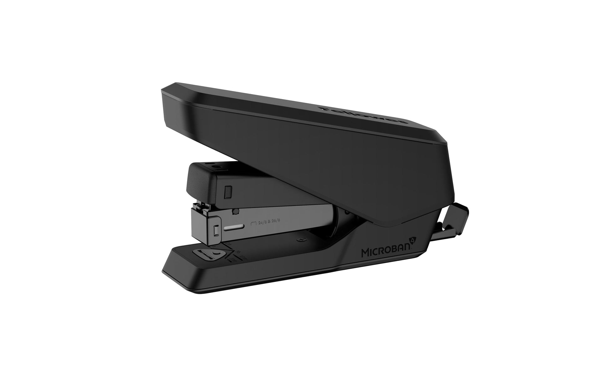 Fellowes LX840 Heftgerät – 25 Blatt, Abnehmbarer Klammerentferner, Schwarz