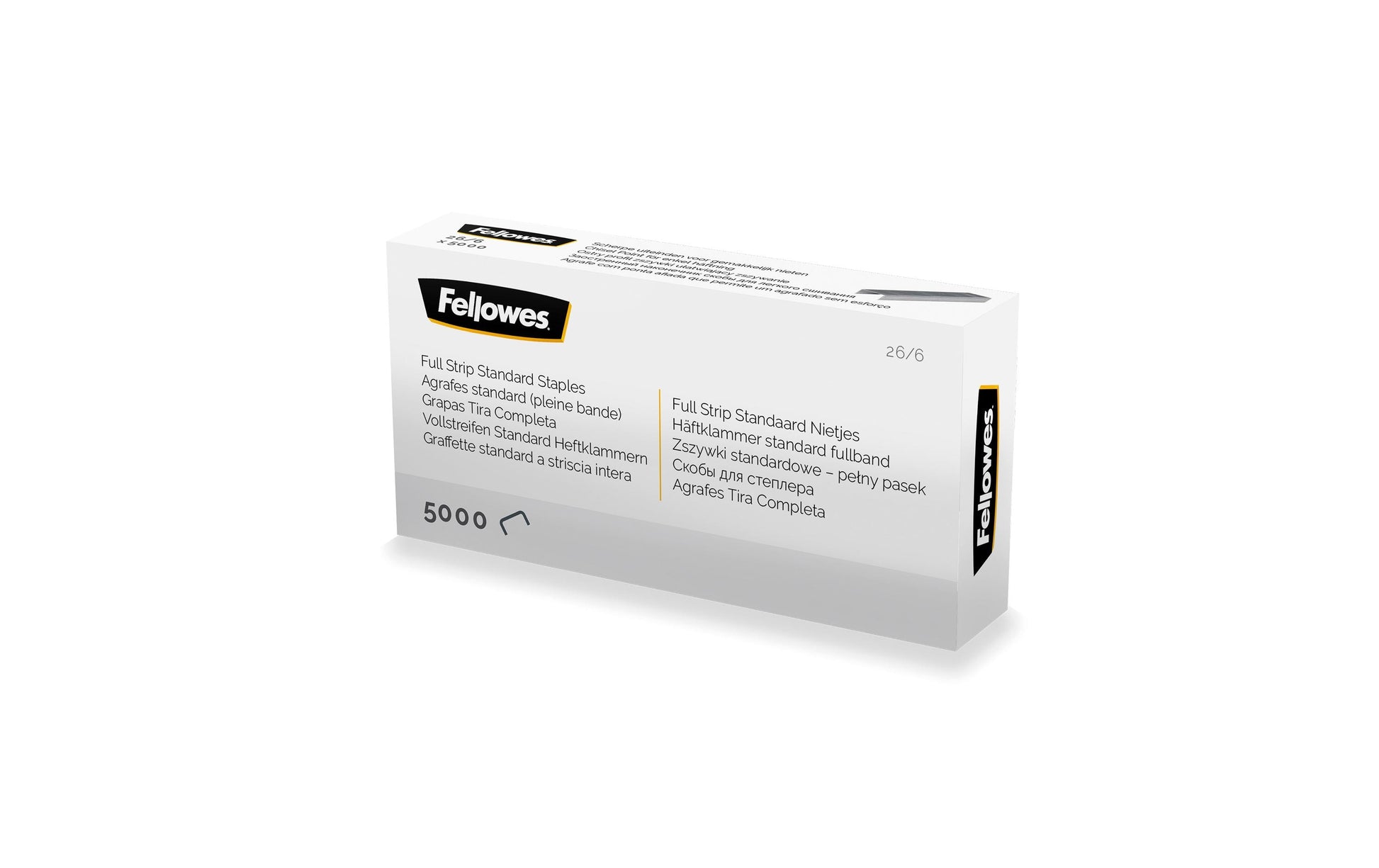 Fellowes Heftklammern – 26/6, 5'000 Stück