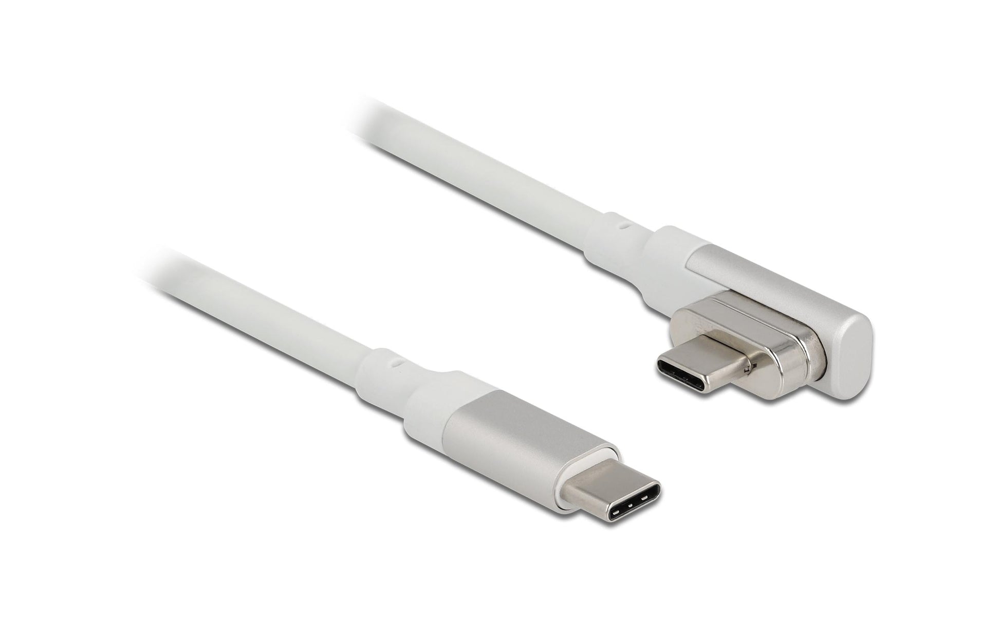 DeLOCK HDMI Typ A auf USB-C Kabel – USB 3.2 Gen 2 – 1,2 m – 4K/60 – Abgewinkelt, Thunderbolt 3 kompatibel