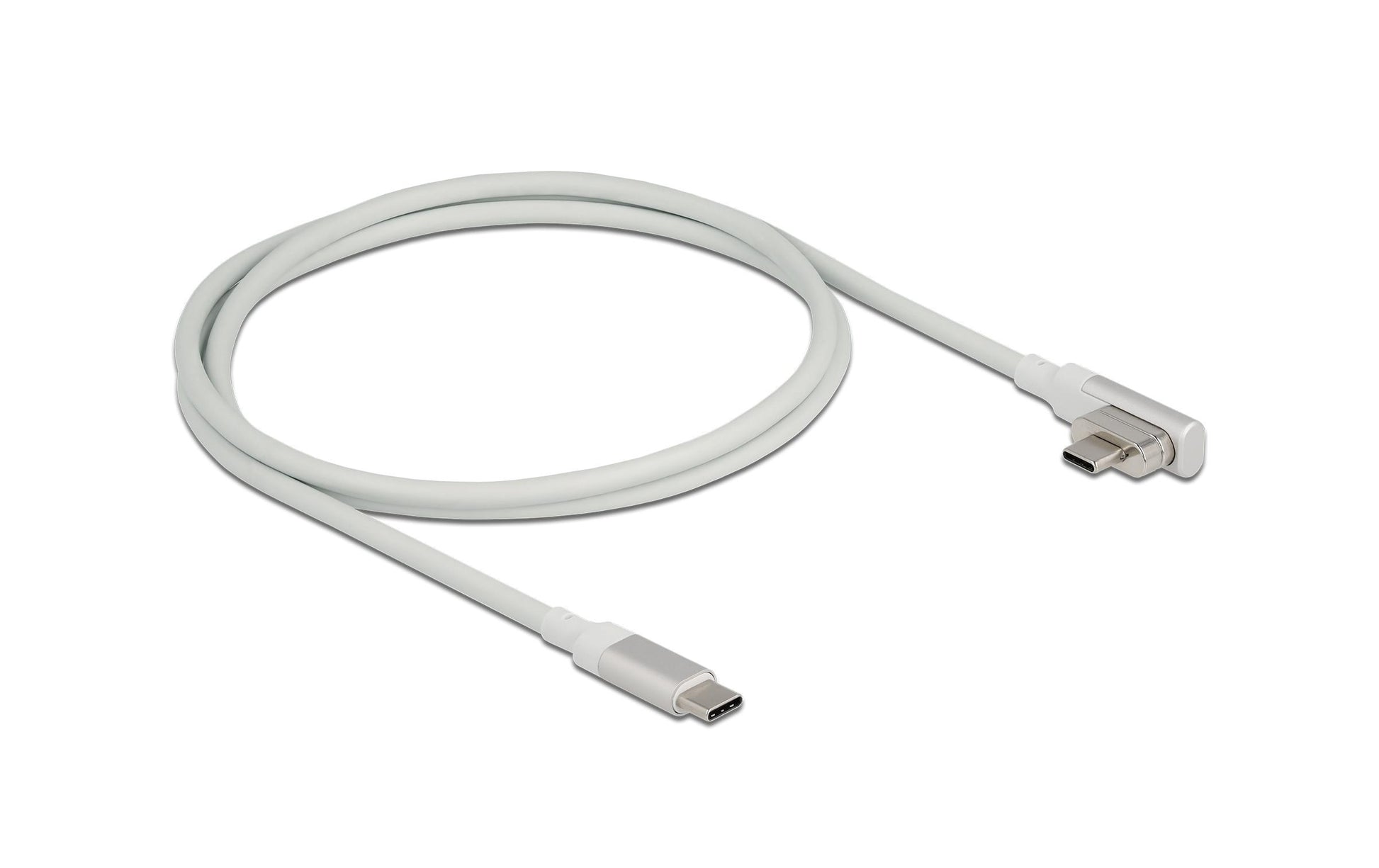 DeLOCK HDMI Typ A auf USB-C Kabel – USB 3.2 Gen 2 – 1,2 m – 4K/60 – Abgewinkelt, Thunderbolt 3 kompatibel