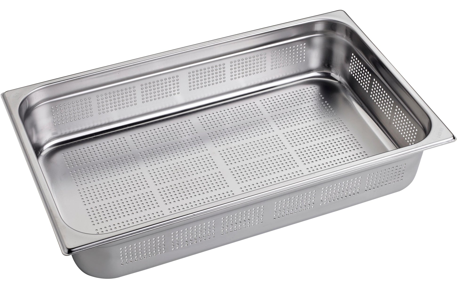 Inox GN-Behälter – gelocht, 10 cm