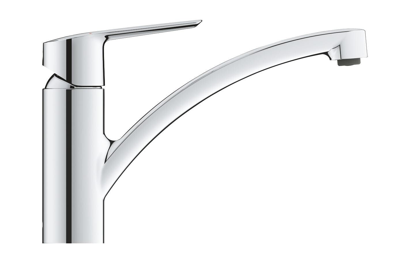 GROHE Einhebelmischer Start – Messing, Standmontage, Chrom