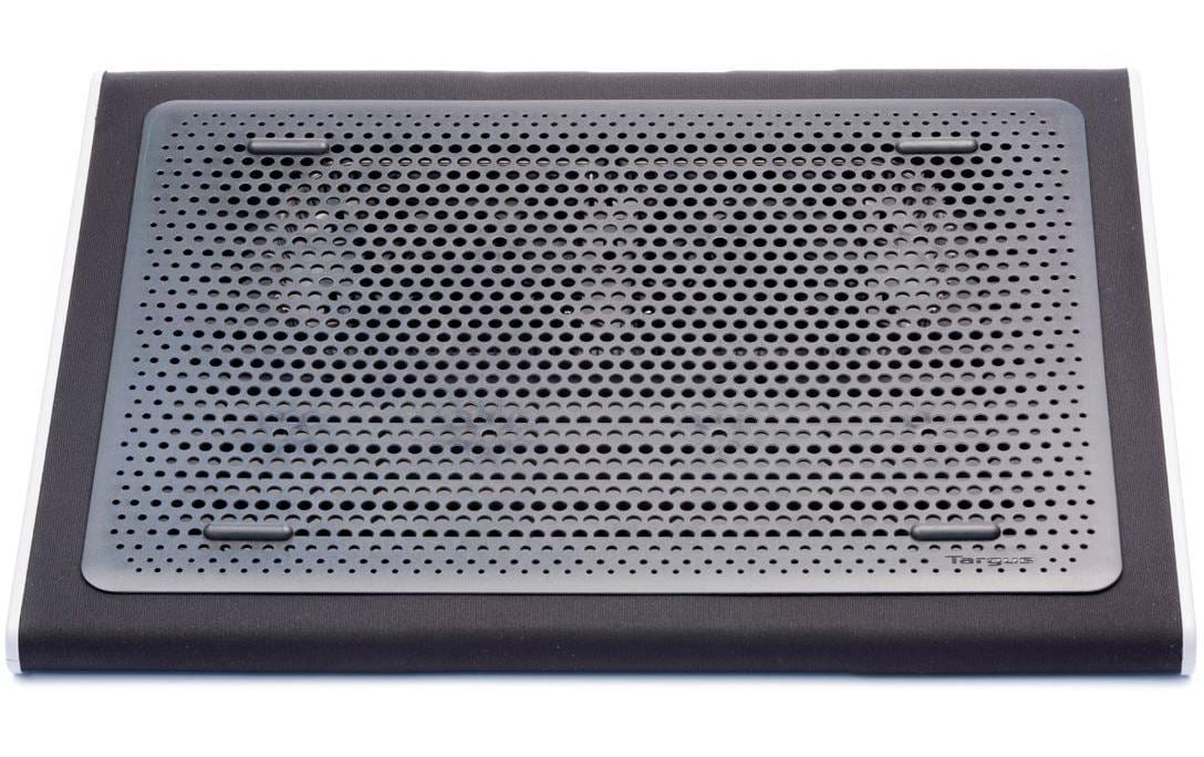 Targus Laptop-Ständer – für Notebooks 15–17", Neopren, 2 Lüfter – Schwarz/Grau