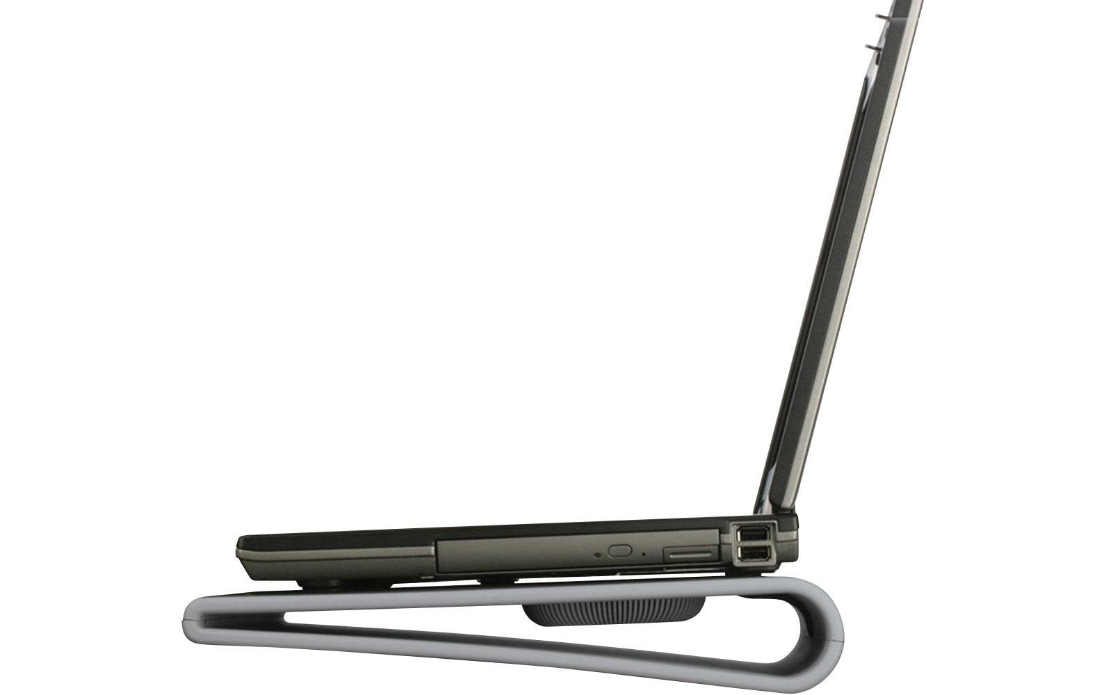Targus Laptop-Ständer – für Notebooks 15–17", Neopren, 2 Lüfter – Schwarz/Grau