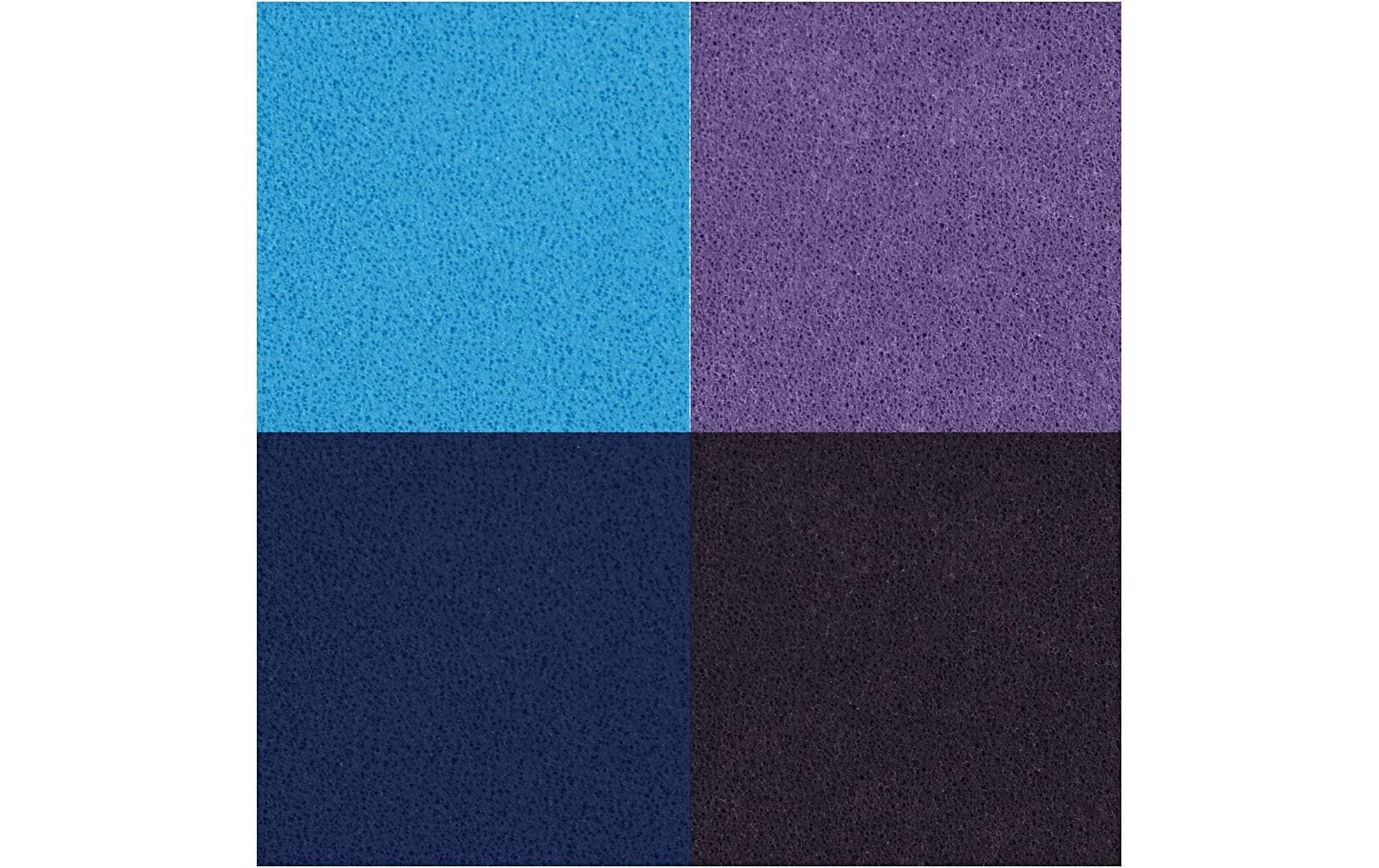 Creativ Company Stempelkissen – 35 × 35 × 20 mm – Violett – 4 Stück – für Textilien