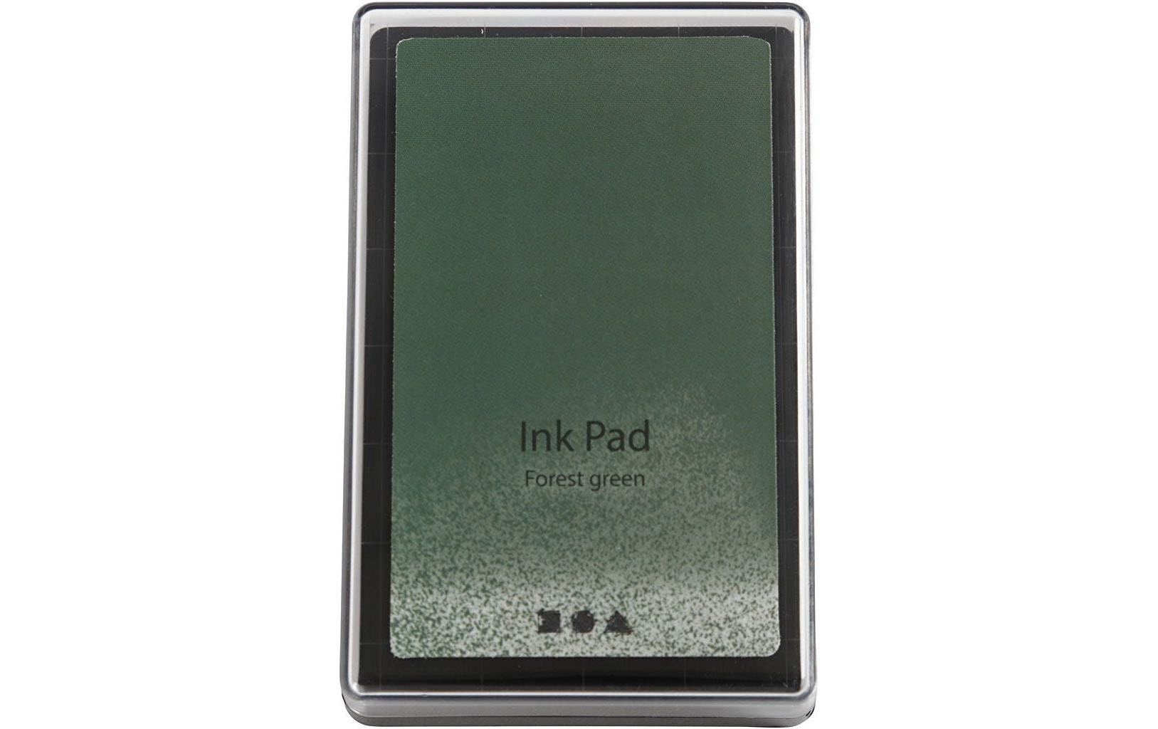 Creativ Company Stempelkissen – 90 × 60 × 20 mm – Lindgrün – 1 Stück