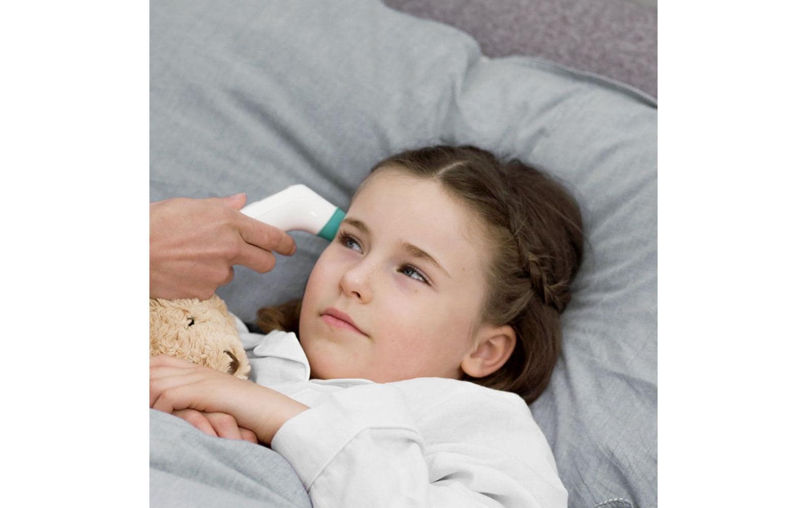 Braun Fieberthermometer TempleSwipe BST200WE – Stirn, kontaktlos, für Babys