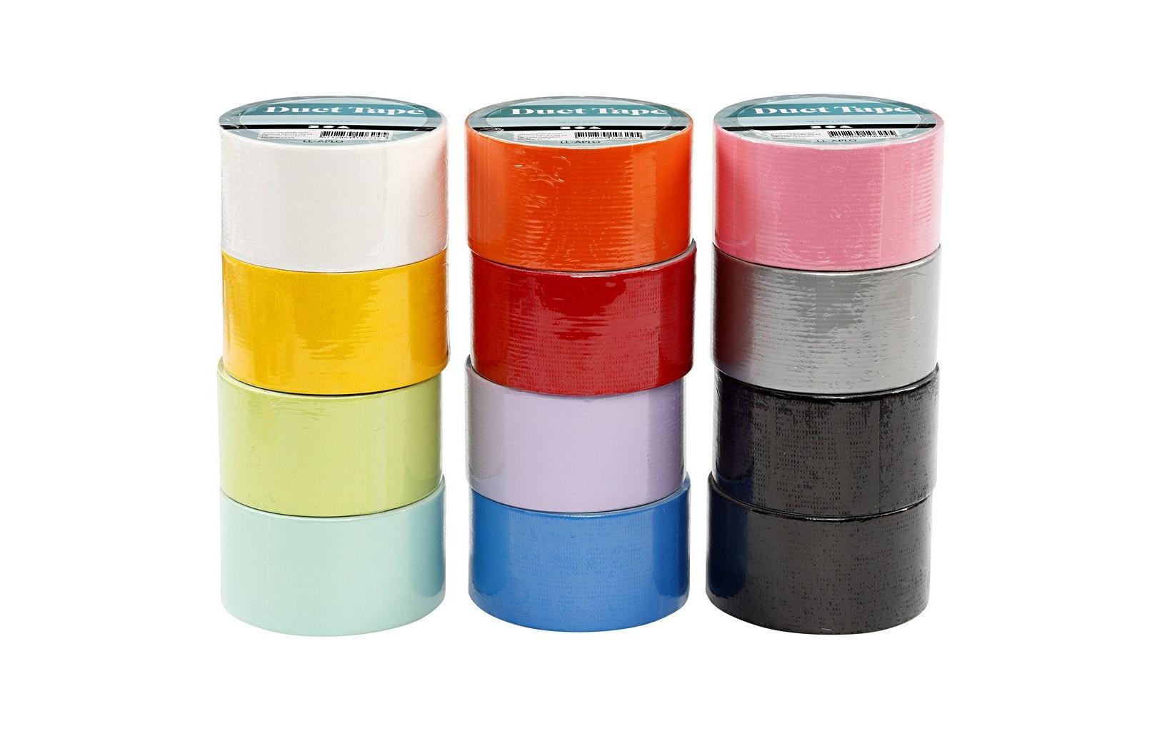 Creativ Company Gewebeband – 48 mm × 5 m, mehrfarbig