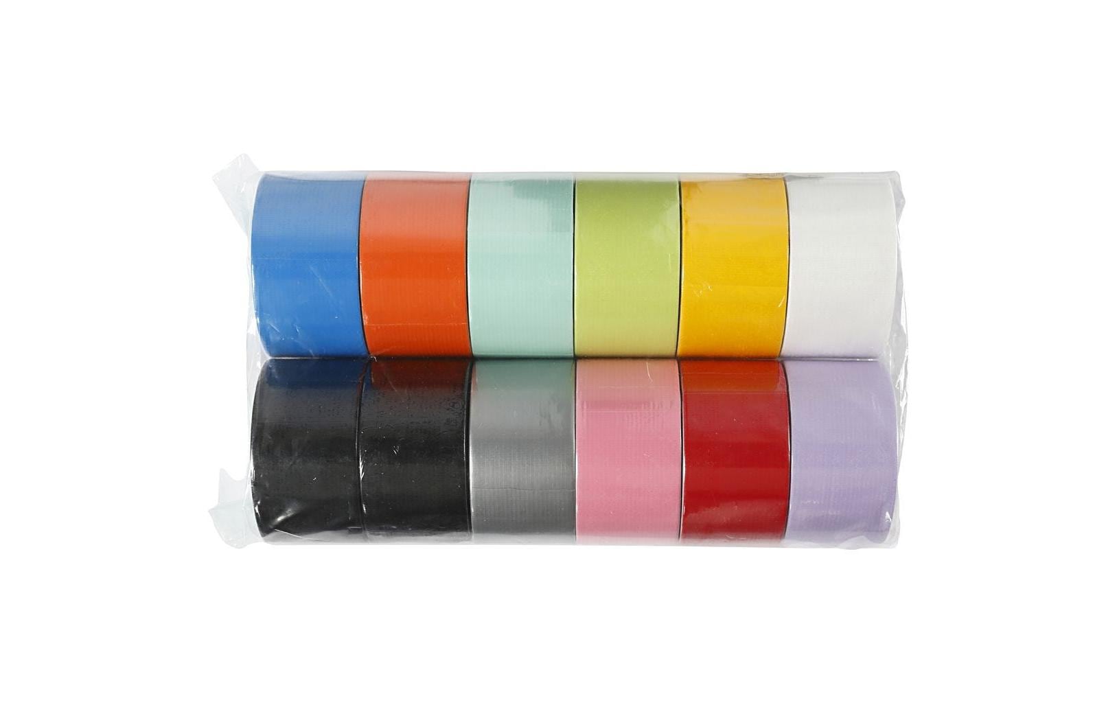 Creativ Company Gewebeband – 48 mm × 5 m, mehrfarbig
