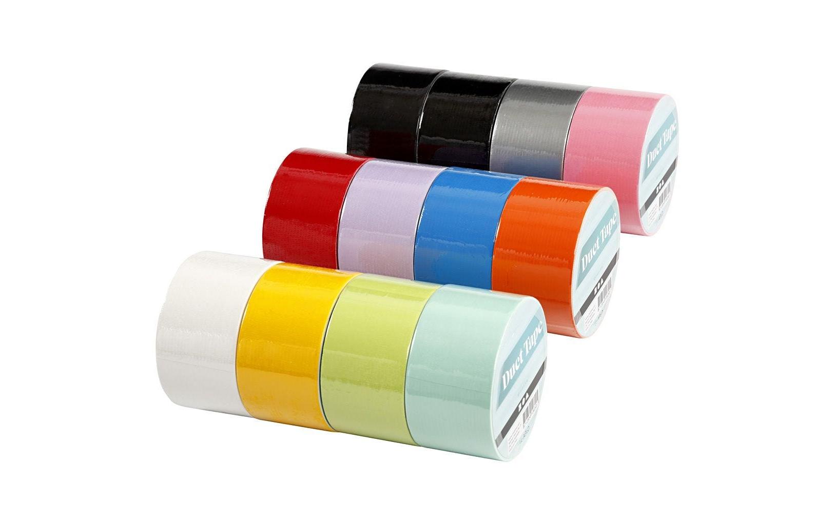 Creativ Company Gewebeband – 48 mm × 5 m, mehrfarbig