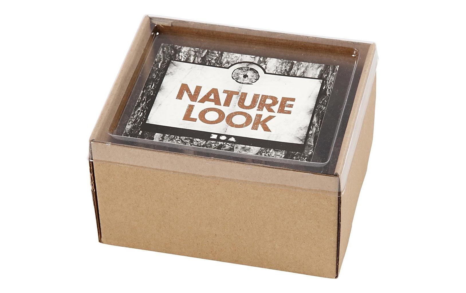 Creativ Company Holzscheiben, Holz, Braun, 11 × 7,5 cm, 8 mm, 12 Stk.