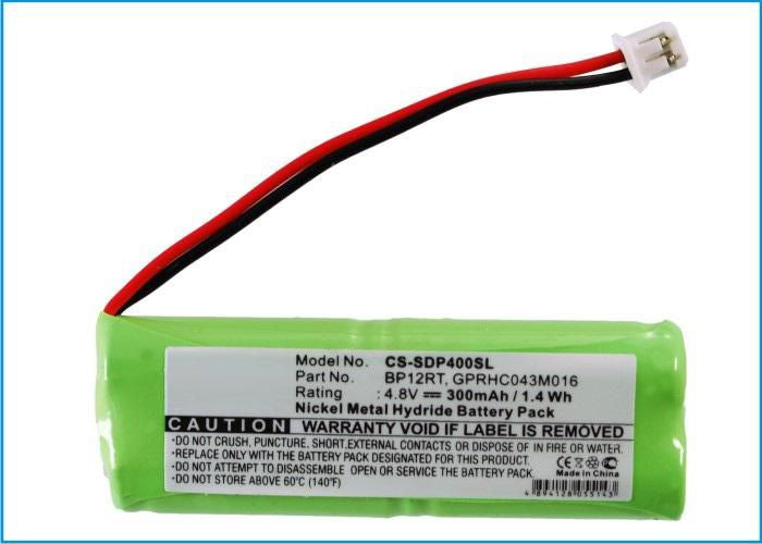 CoreParts Ersatzakku, Nickel-Metallhydrid (NiMH), 300 mAh, 4,8 V