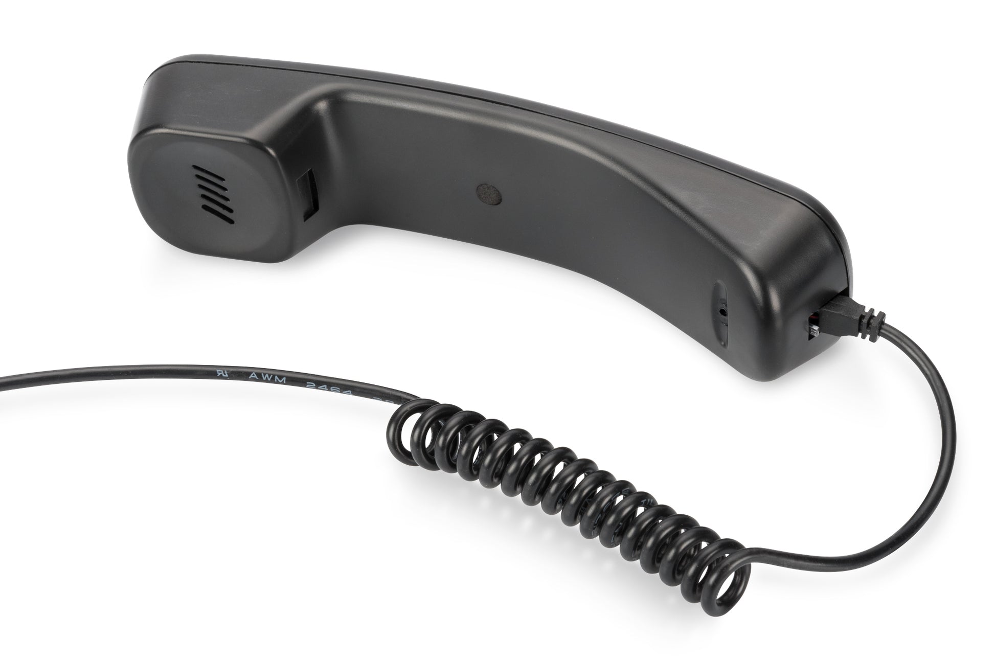 Digitus SKYPE USB Telefonhörer .IN – USB-Telefonhörer für PC, Schwarz