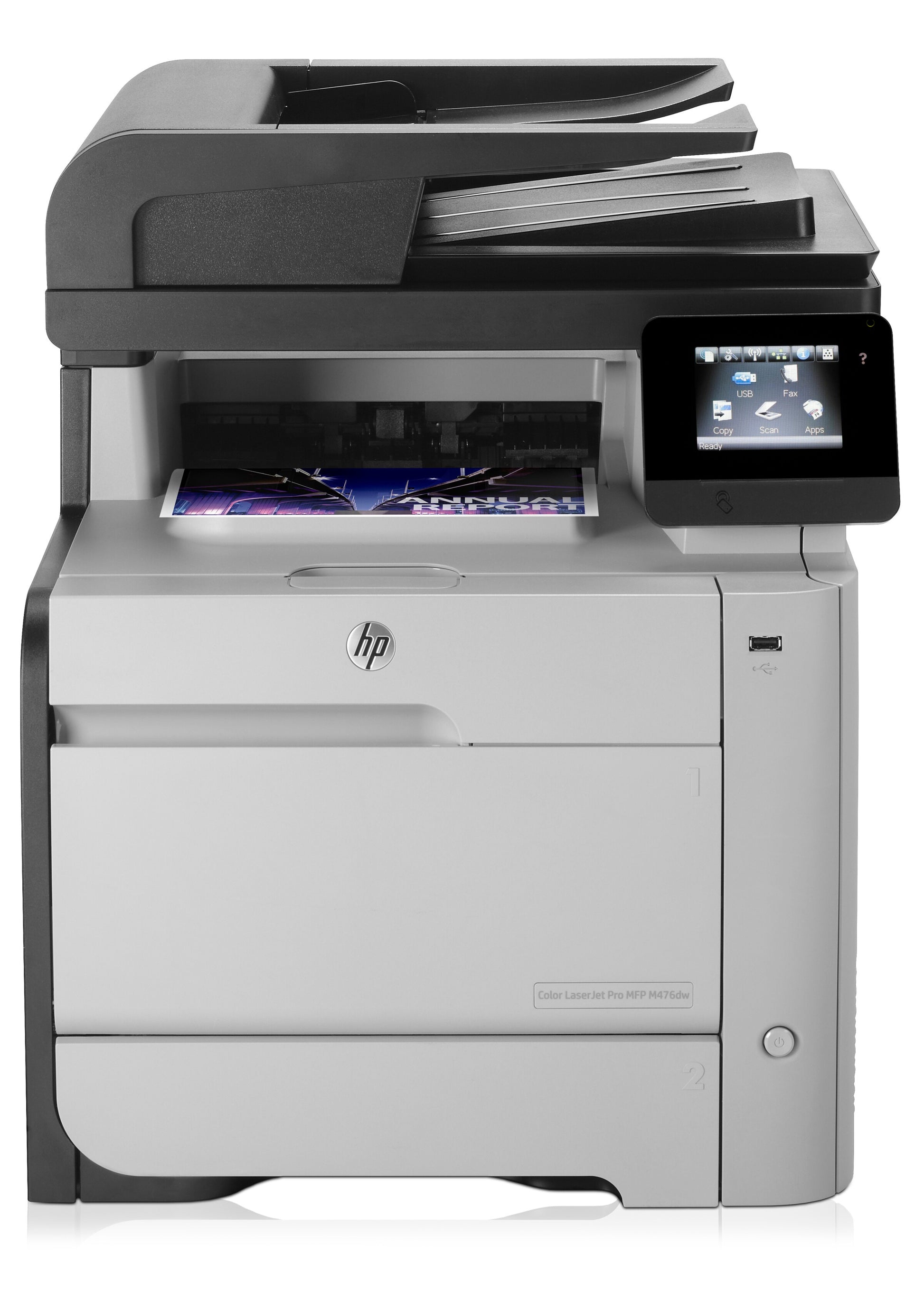 HP COLOR LASERJET PRO MFP M476DW – Farblaser-Multifunktionsdrucker, A4, 4-in-1, Duplex, ADF, WLAN/LAN