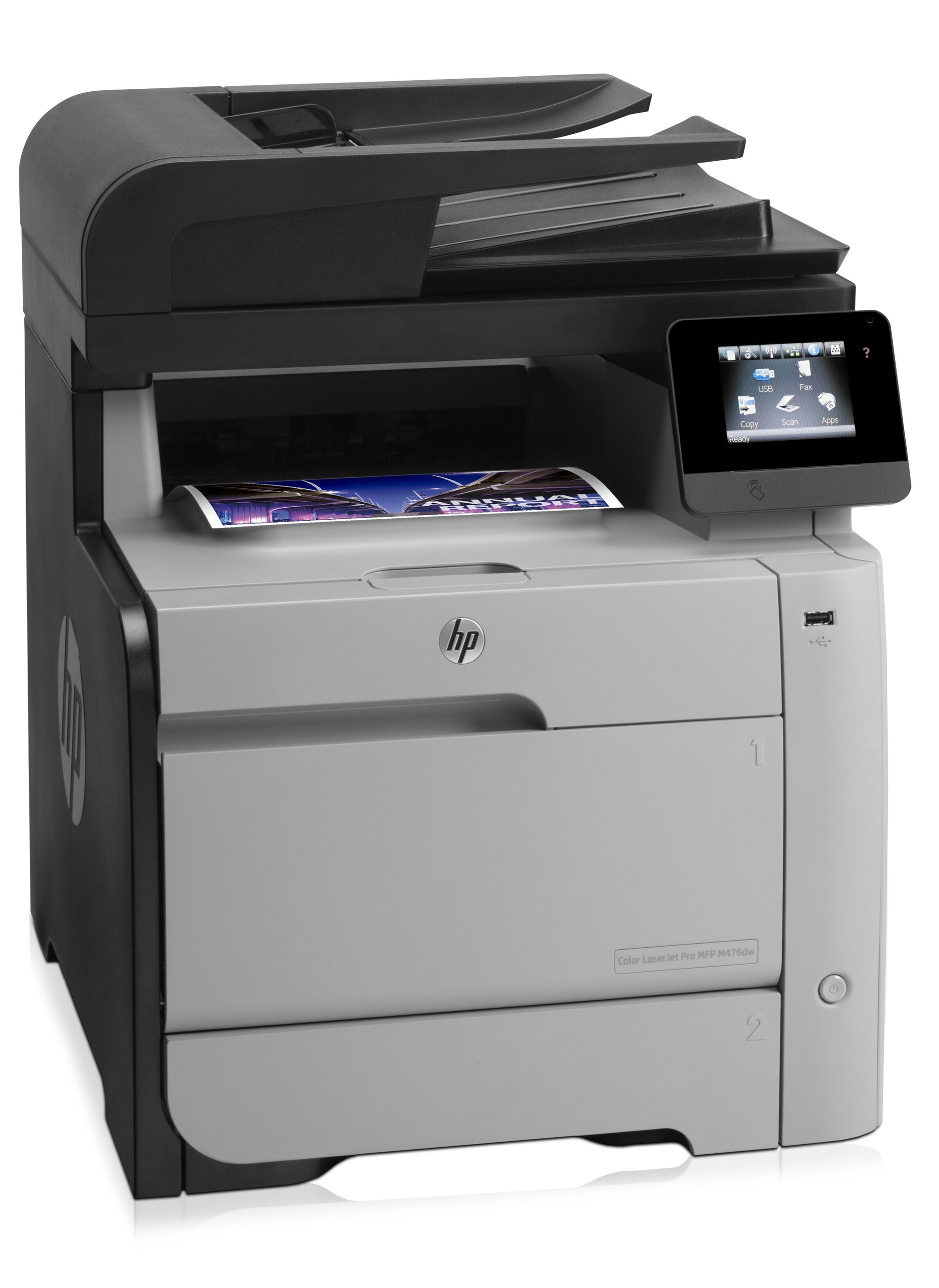 HP COLOR LASERJET PRO MFP M476DW – Farblaser-Multifunktionsdrucker, A4, 4-in-1, Duplex, ADF, WLAN/LAN