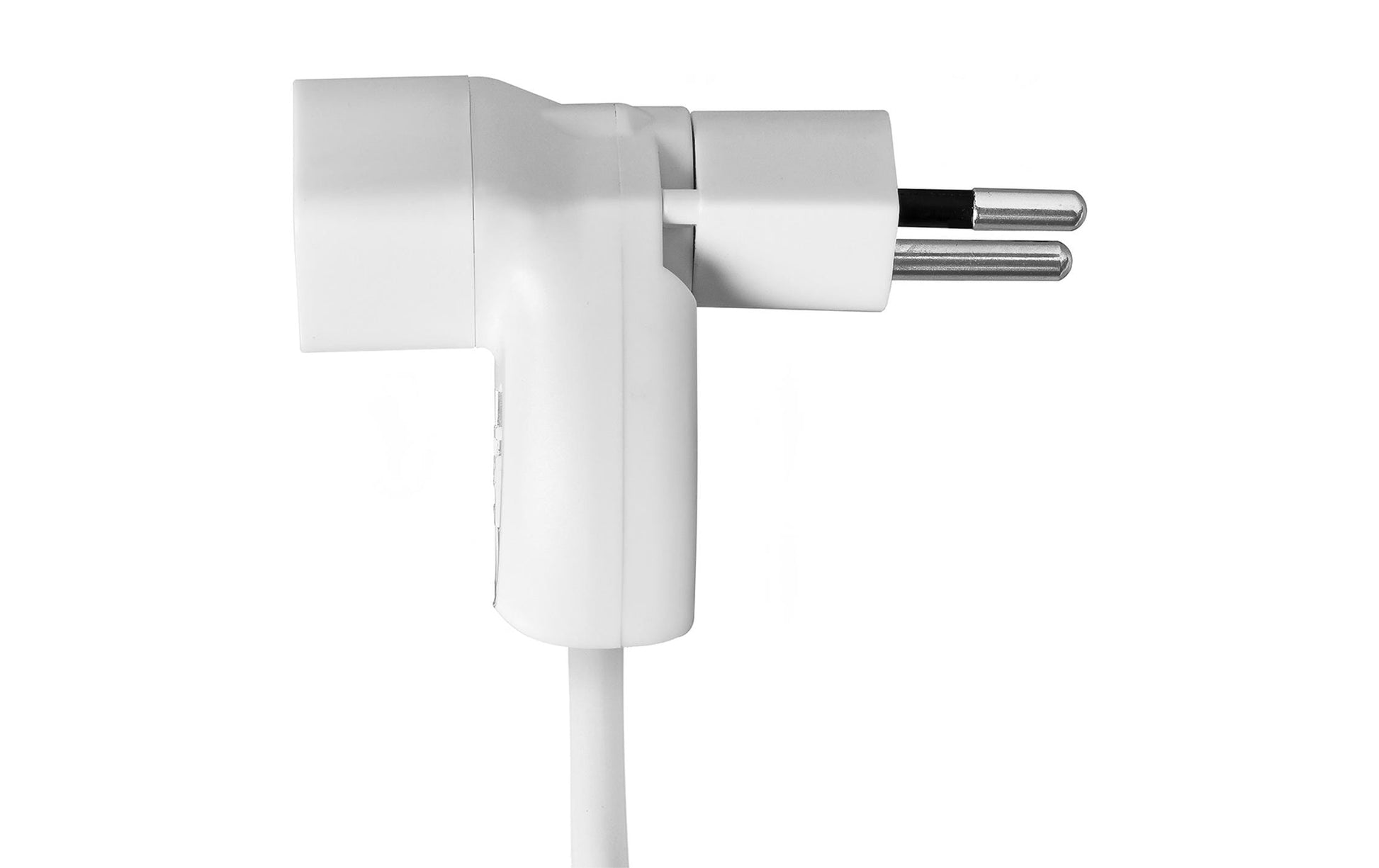 Steffen VARIABL Steckdosenleiste, 8×T13, mit Schalter, 3 m, Eingang T12, IP20 – weiss