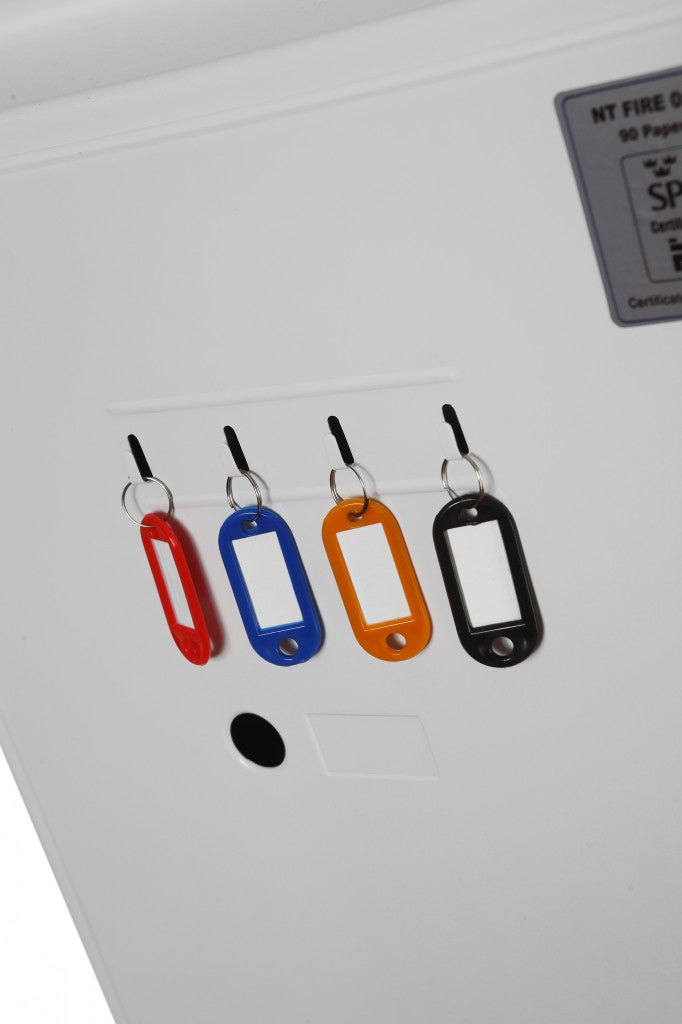 Phoenix Safe Co. Feuerschutzbox DATACOMBI DS2501E – Elektronikschloss – 63 l – Feuerschutz 90 min – Weiss