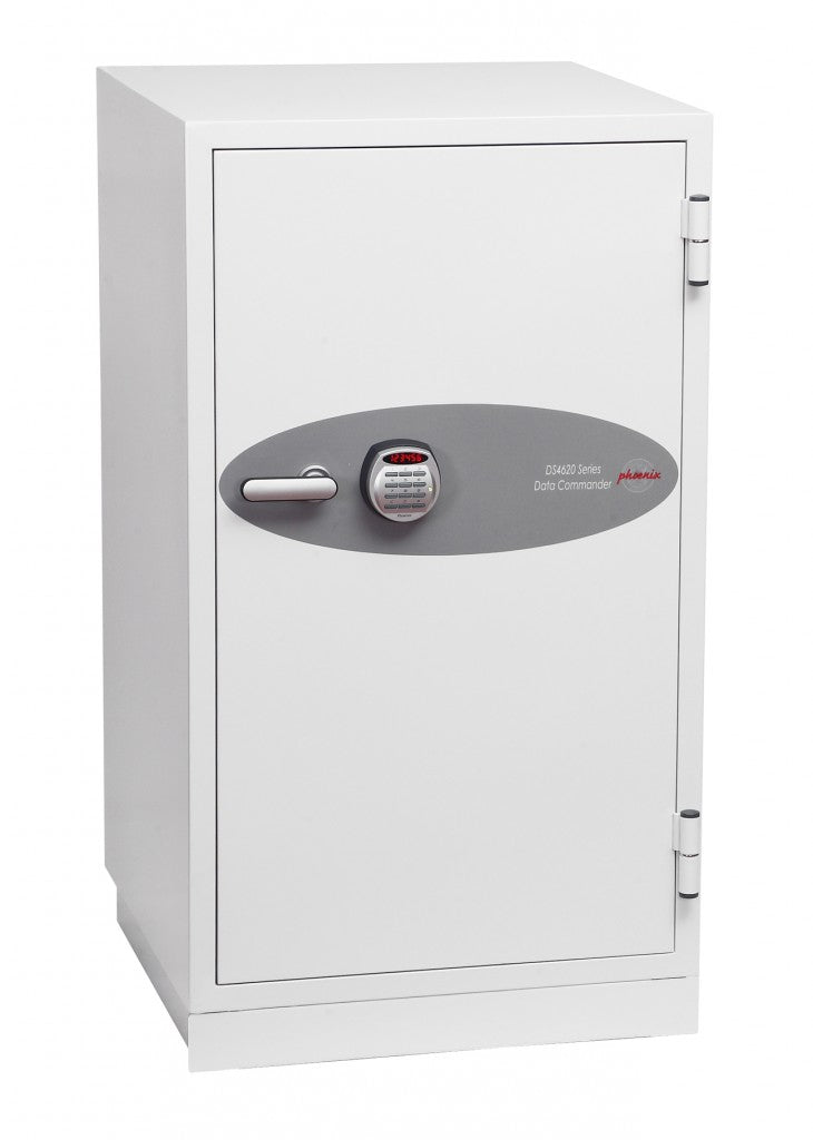 Phoenix Safe Co. Phoenix Feuerschutzbox DS4621E – Elektronikschloss – 143 l – Feuerschutz 120 min – Weiss