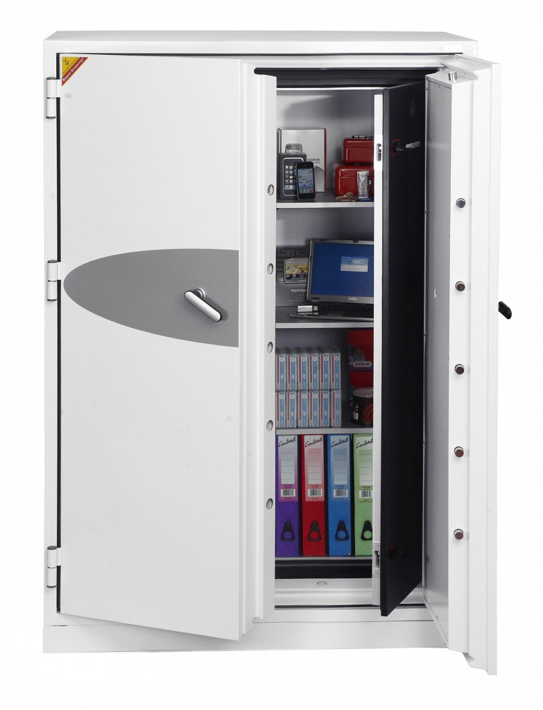 Phoenix Safe Co. Phoenix Datenschutz-Tresor DATA COMMANDER DS4623E – Elektronikschloss – 457 l – Feuerschutz 120 min