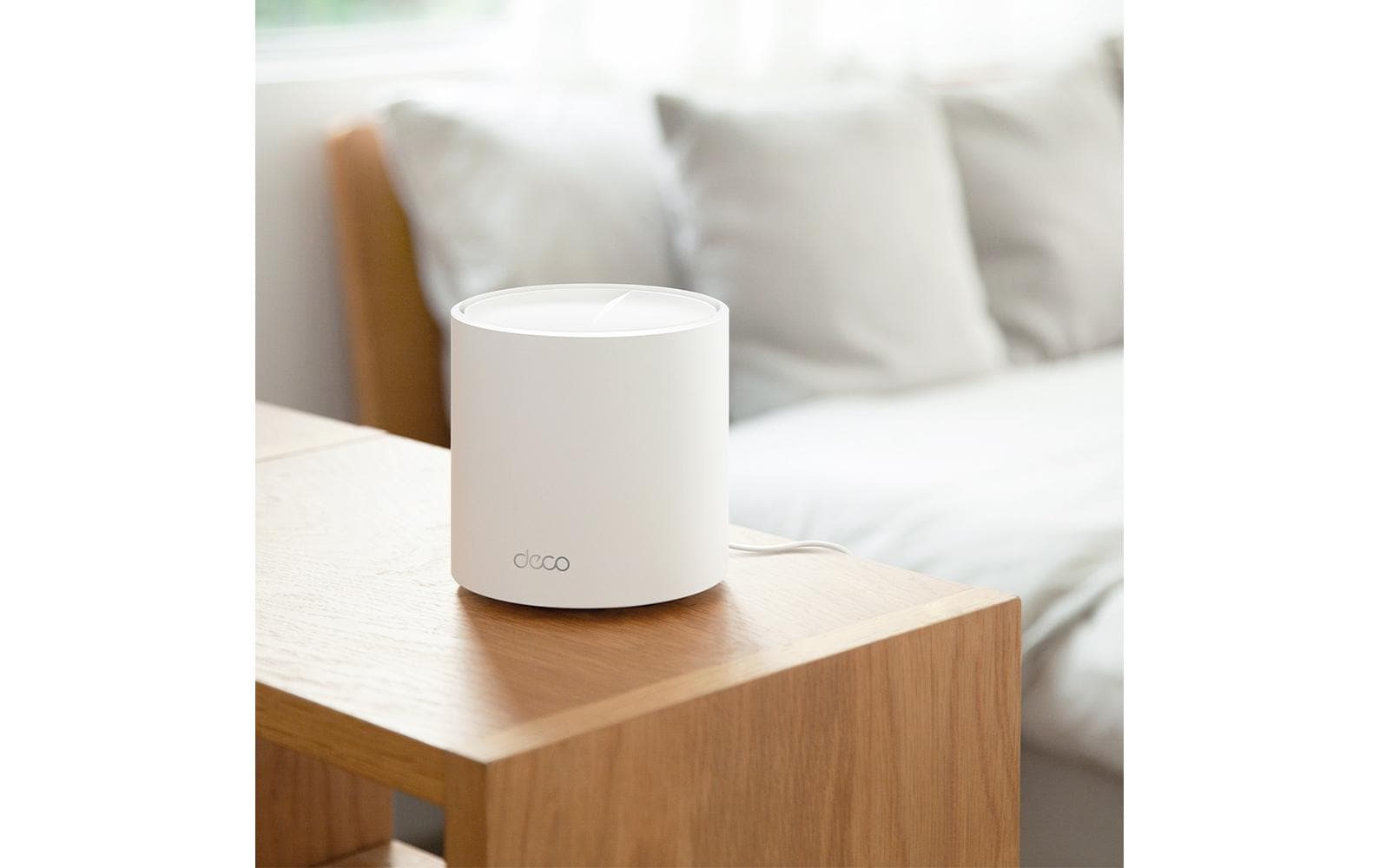TP-Link AX3000 Mesh-Set (3er) – Wi-Fi 6 (AX3000), Dual-Band (2,4/5 GHz), bis 2,976 Gbit/s, je 3× LAN