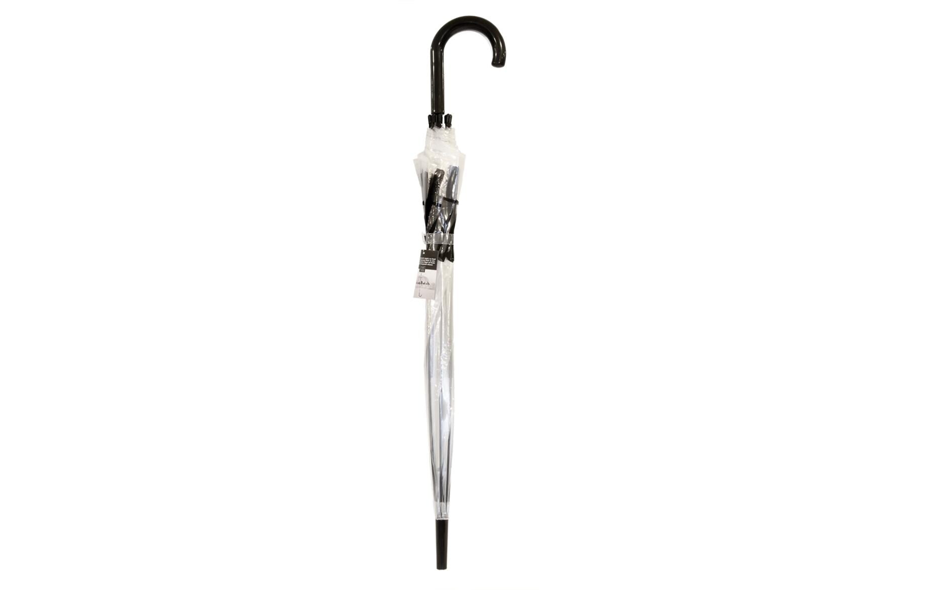 Esschert Design Stockschirm TP166 – Ø 83 cm, L 81,5 cm – transparent Vögel auf Draht