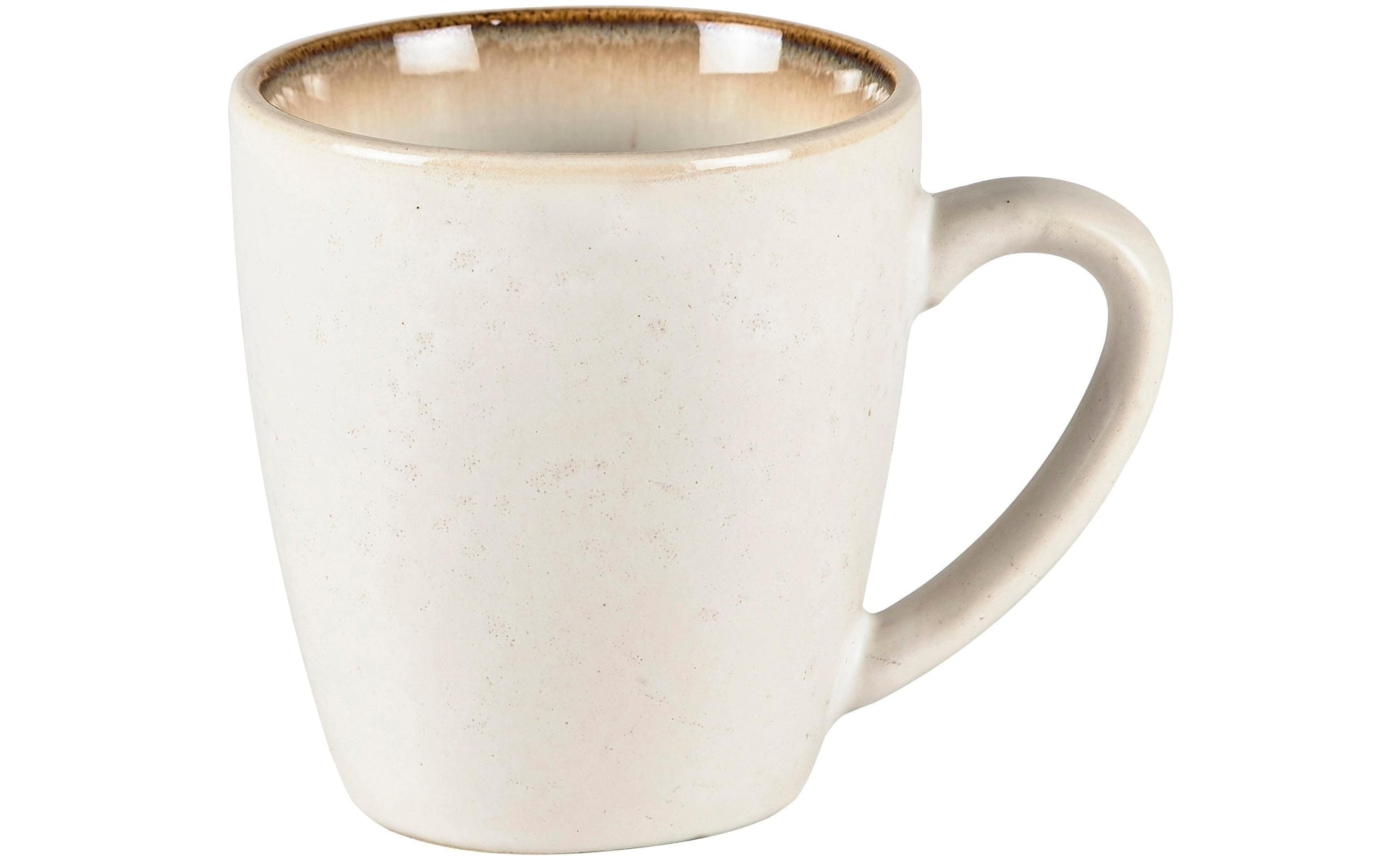 BITZ Kaffeetasse – 6er Set, 190 ml, Ø 6,8 cm, Steinzeug, Beige, spülmaschinenfest, mikrowellengeeignet