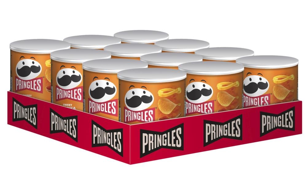 Pringles Chips – Paprika – 12 × 40 g