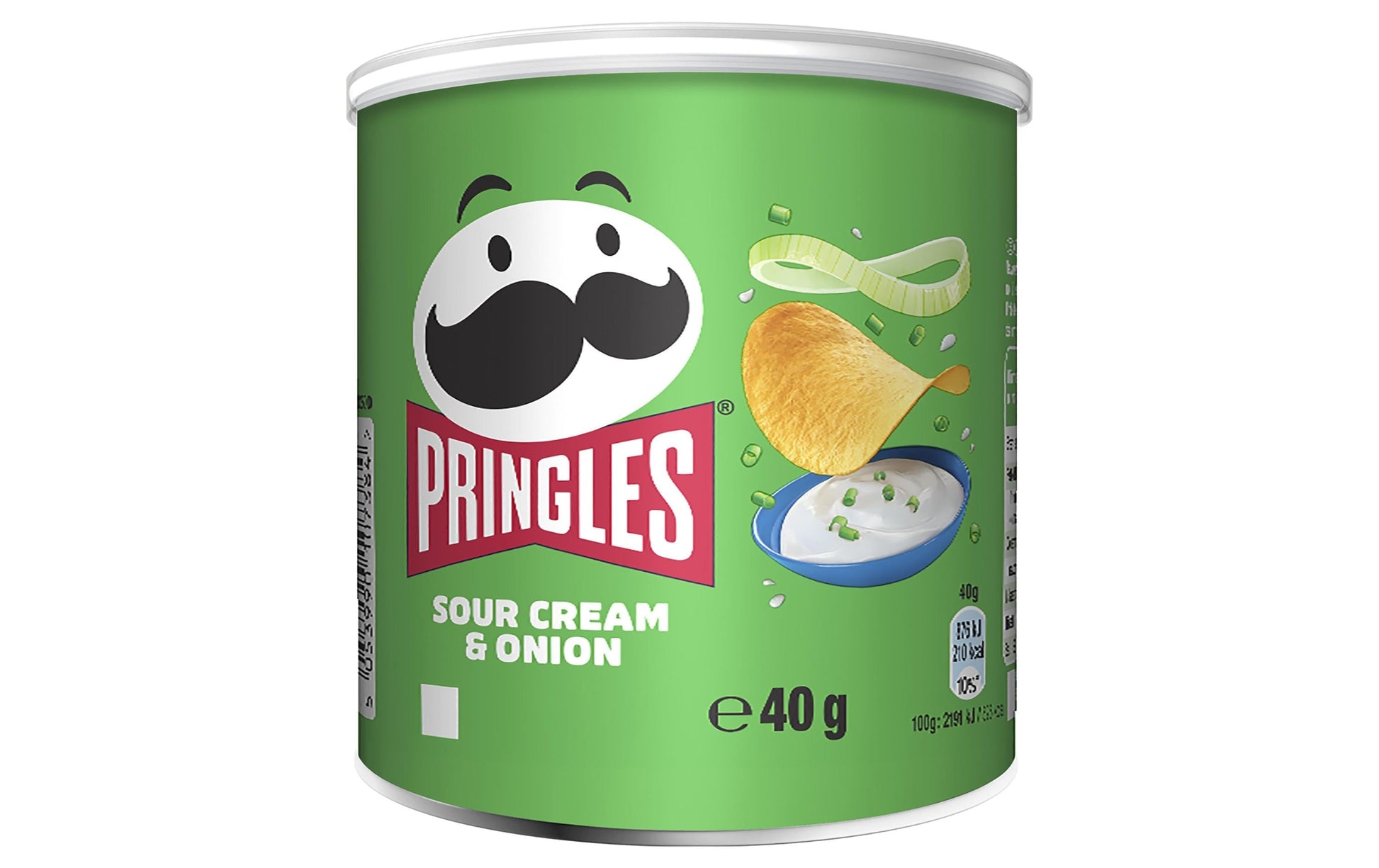 Pringles Chips – Sauerrahm & Zwiebel – 12 × 40 g