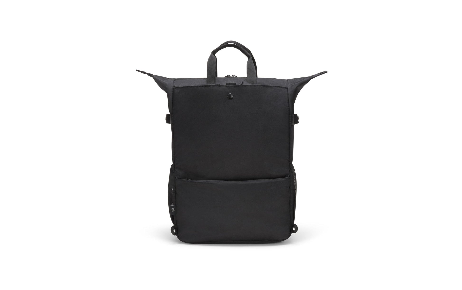DICOTA Notebook-Rucksack bis 15,6" – Tablet-Fach, aus recyceltem PET – Schwarz