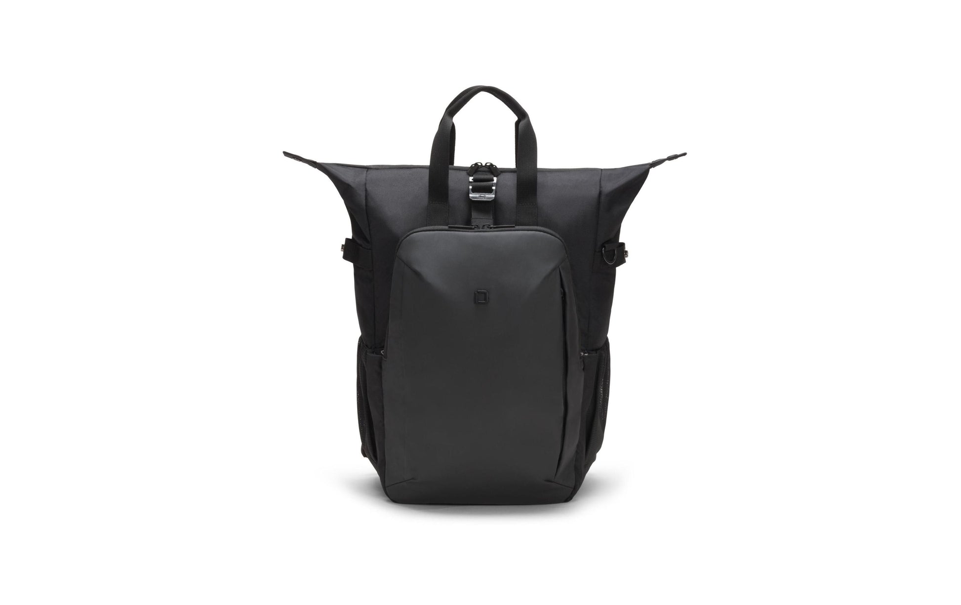DICOTA Notebook-Rucksack bis 15,6" – Tablet-Fach, aus recyceltem PET – Schwarz