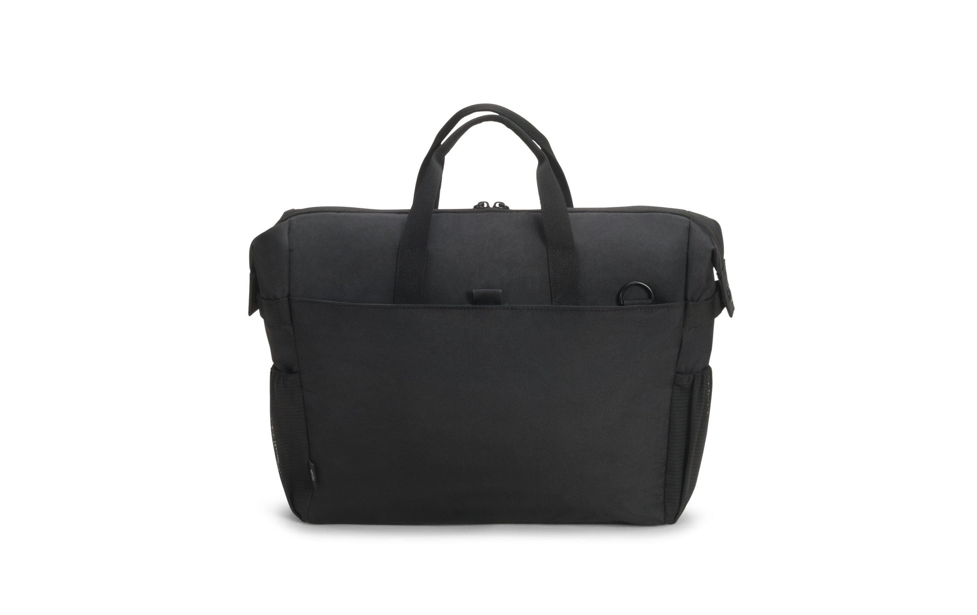 DICOTA Notebook-Tasche bis 15,6" – mit Tablet-Fach, aus 600D rPET – Schwarz