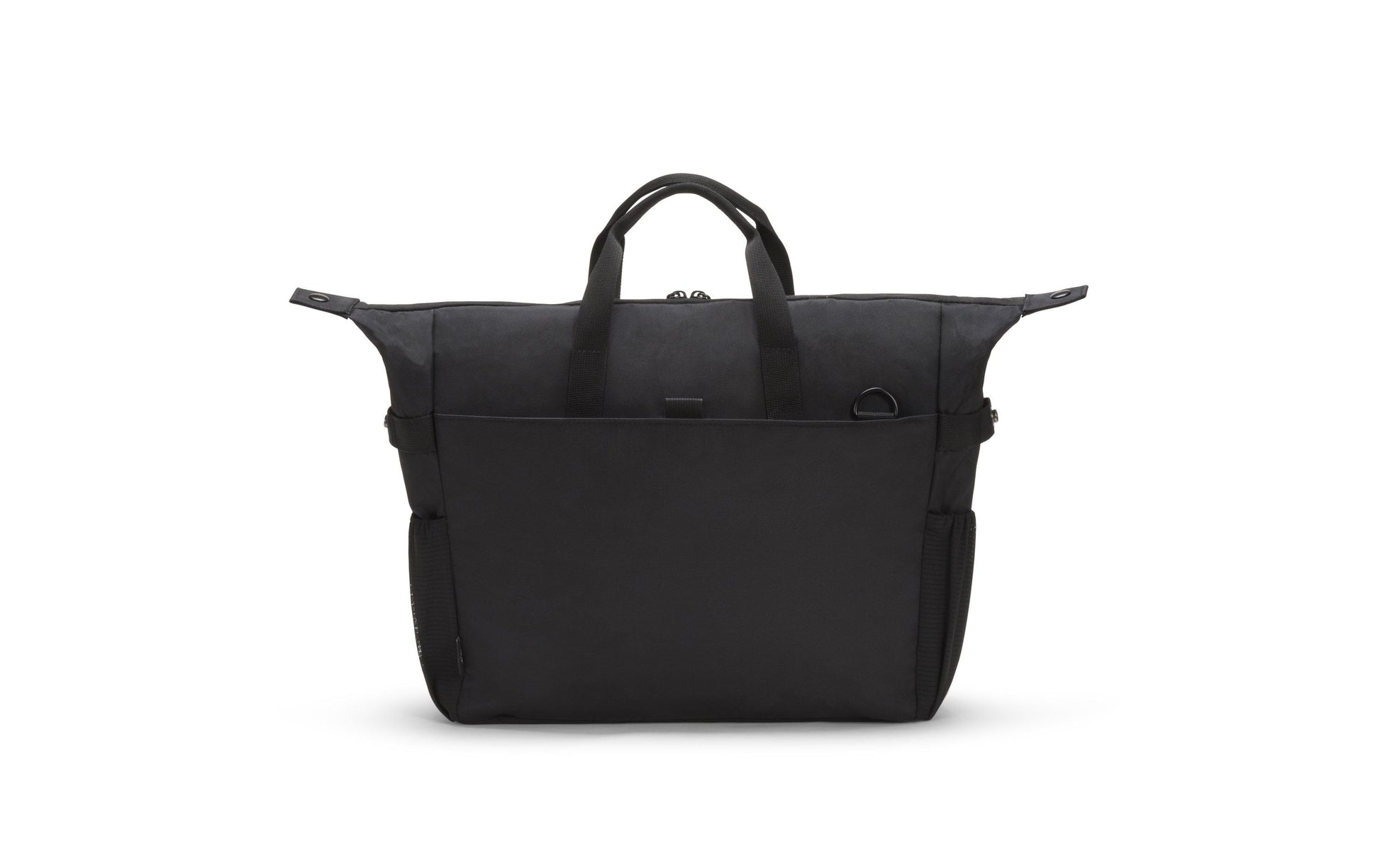 DICOTA Notebook-Tasche bis 15,6" – mit Tablet-Fach, aus 600D rPET – Schwarz
