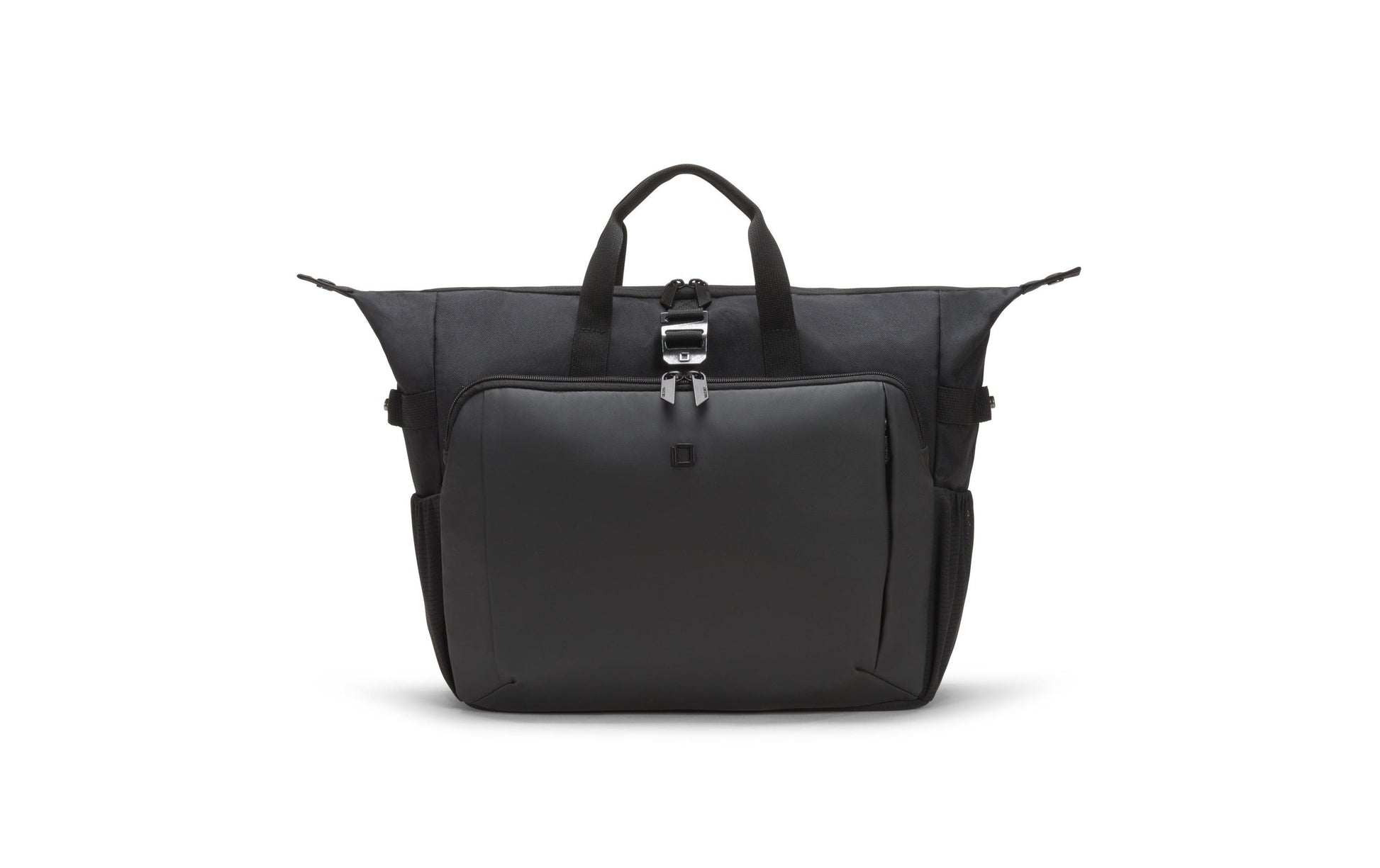 DICOTA Notebook-Tasche bis 15,6" – mit Tablet-Fach, aus 600D rPET – Schwarz